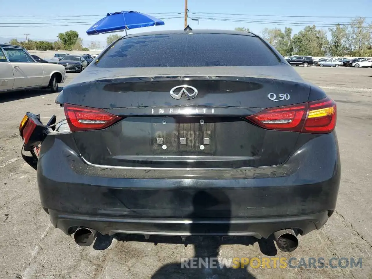 6 Фотография поврежденного автомобиля JN1EV7AP7LM202944 INFINITI Q50 2020