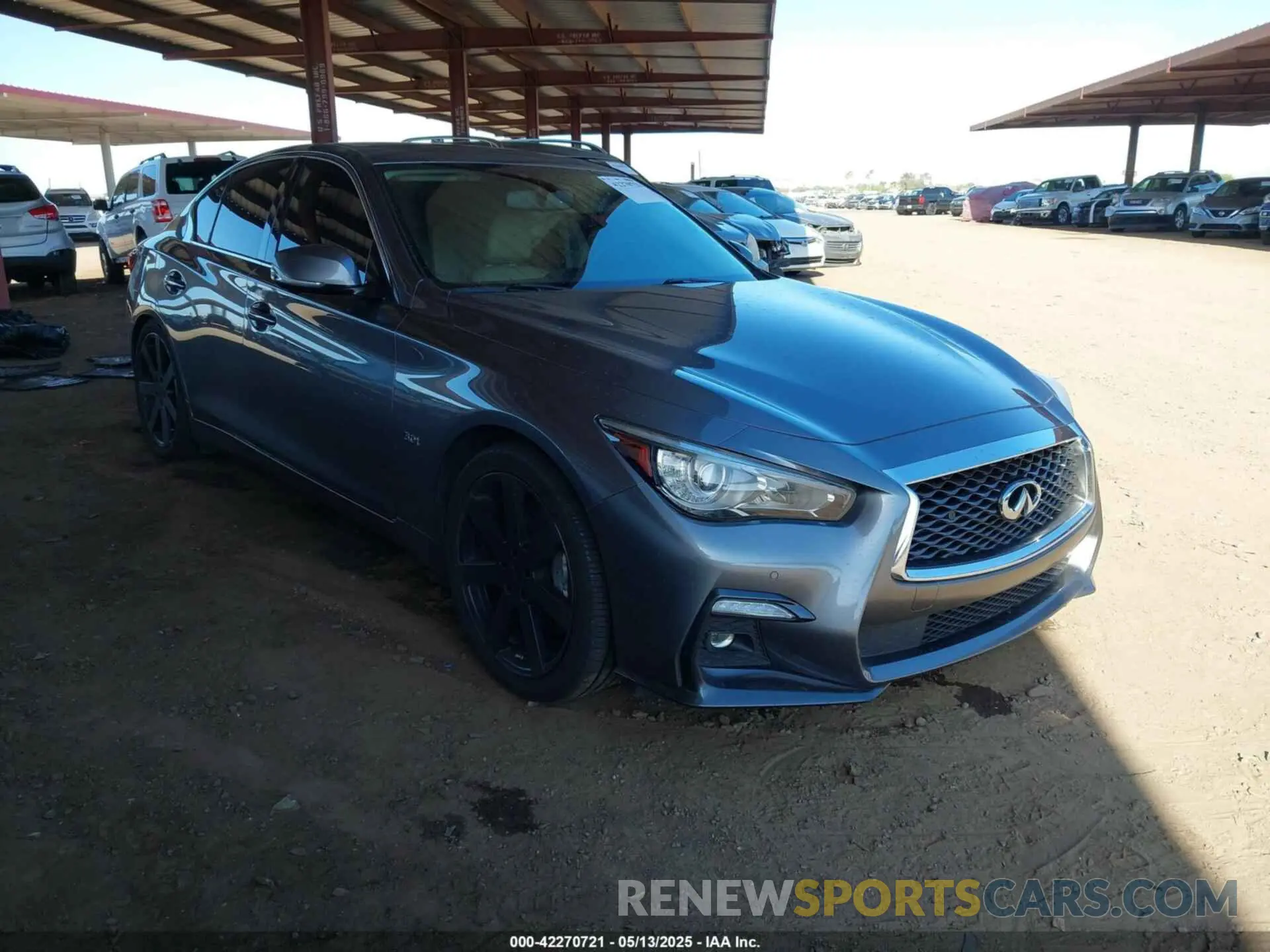 1 Фотография поврежденного автомобиля JN1EV7AP8LM200197 INFINITI Q50 2020