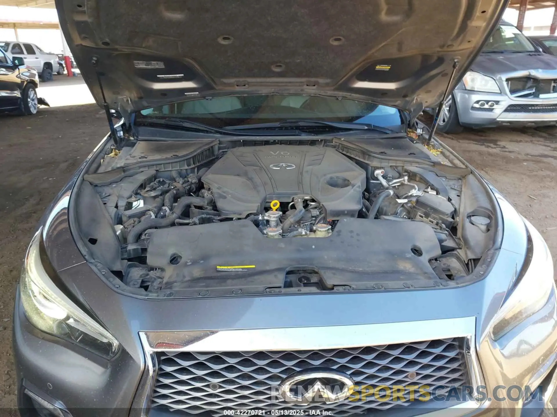 10 Фотография поврежденного автомобиля JN1EV7AP8LM200197 INFINITI Q50 2020
