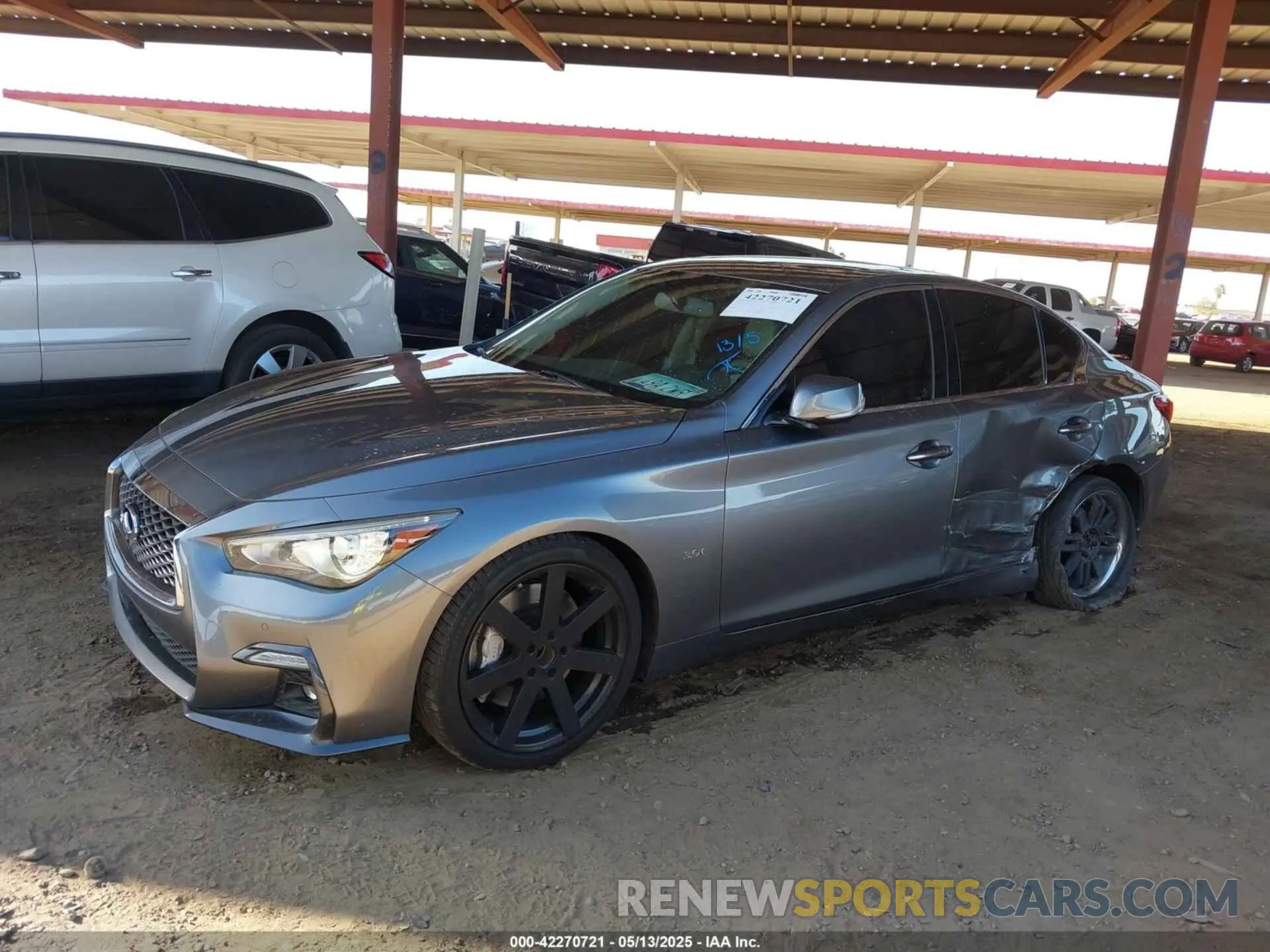 6 Фотография поврежденного автомобиля JN1EV7AP8LM200197 INFINITI Q50 2020