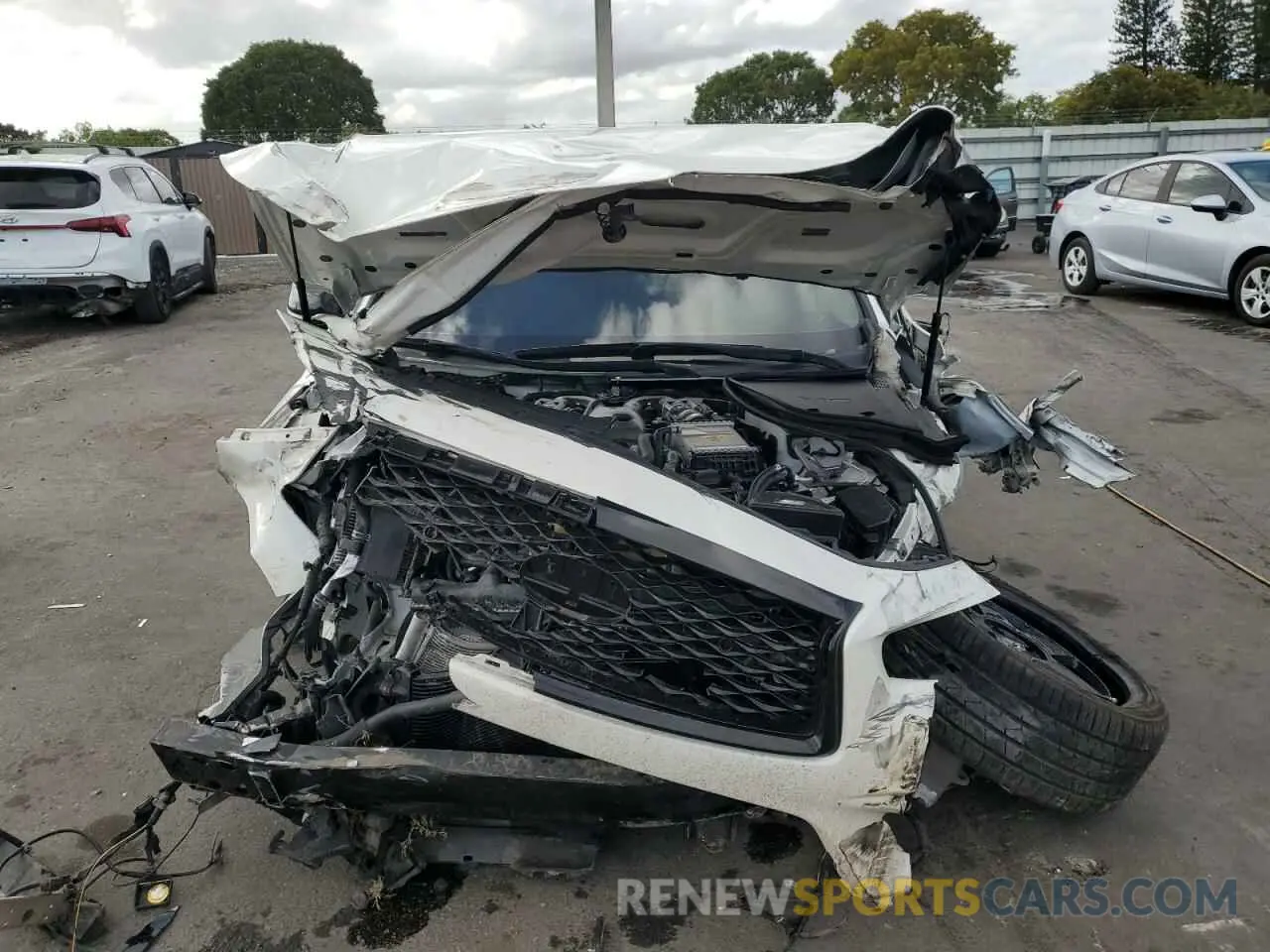 5 Photograph of a damaged car JN1EV7AP8LM201107 INFINITI Q50 2020