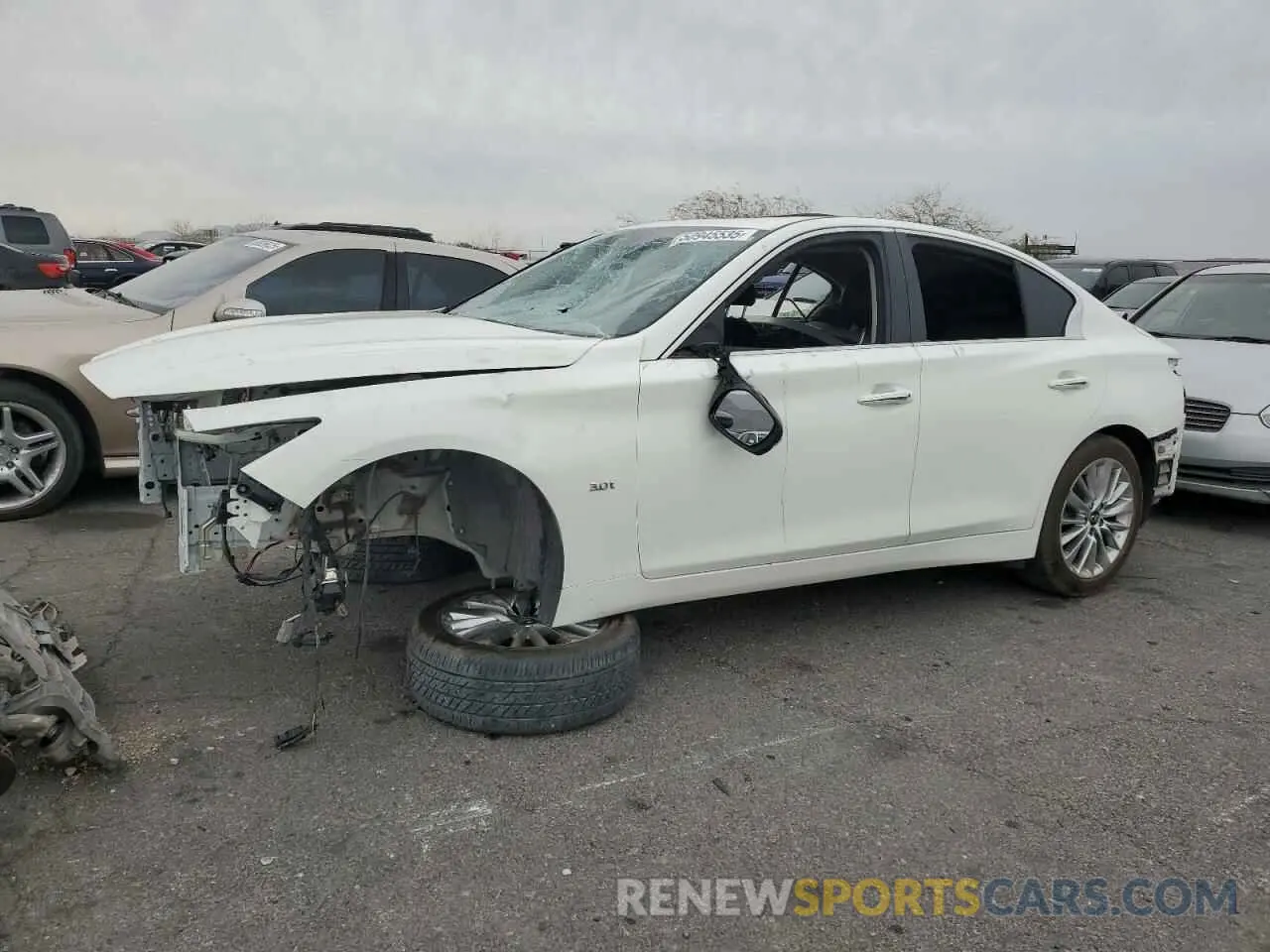 1 Фотография поврежденного автомобиля JN1EV7AP8LM207876 INFINITI Q50 2020
