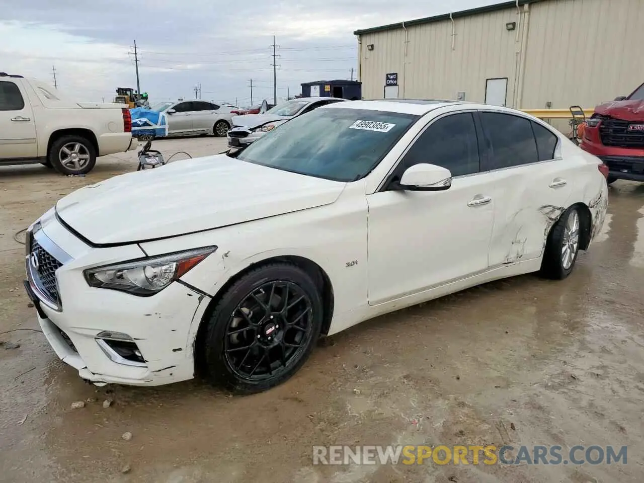 1 Фотография поврежденного автомобиля JN1EV7AP8LM207991 INFINITI Q50 2020