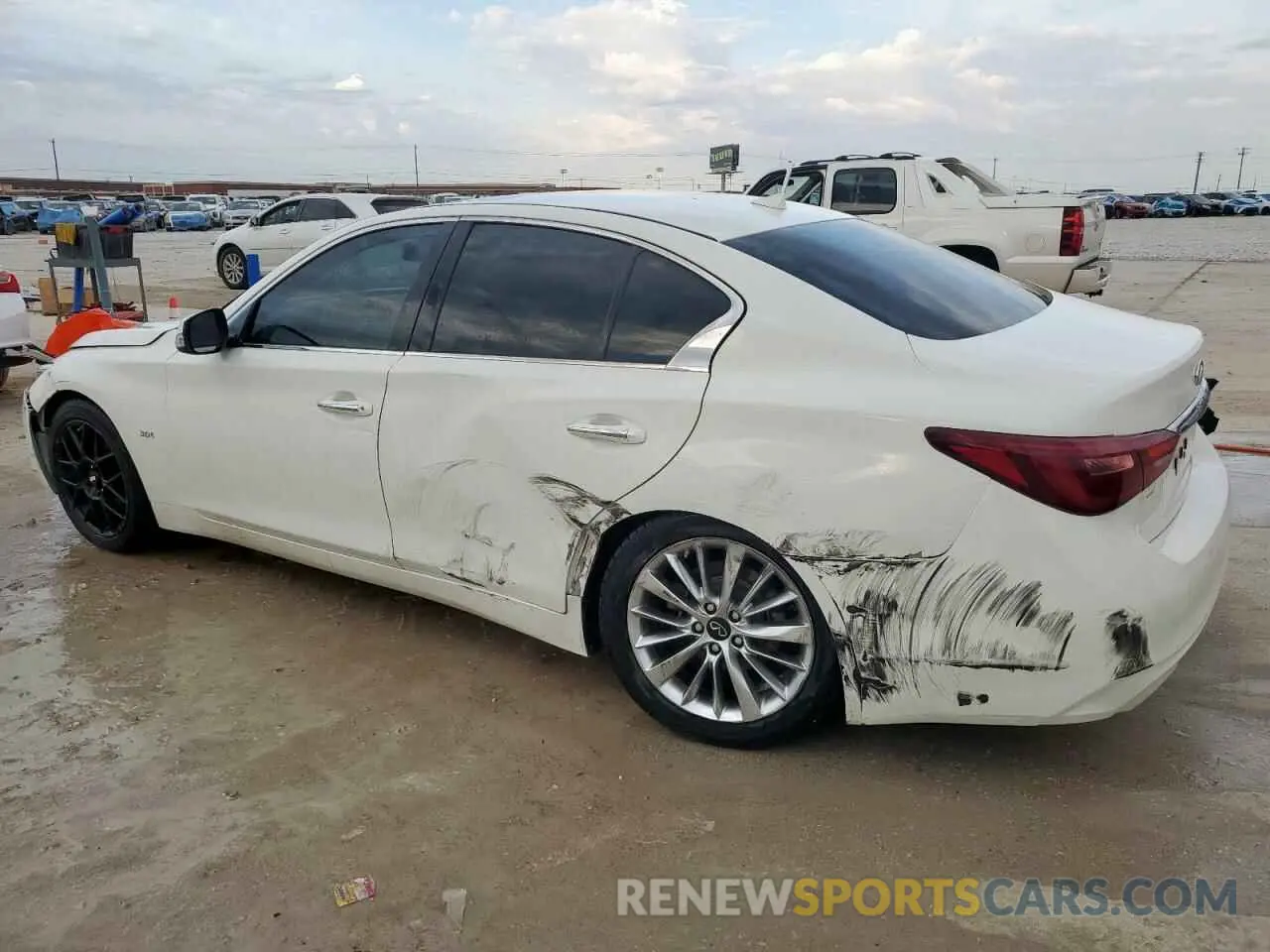 2 Фотография поврежденного автомобиля JN1EV7AP8LM207991 INFINITI Q50 2020