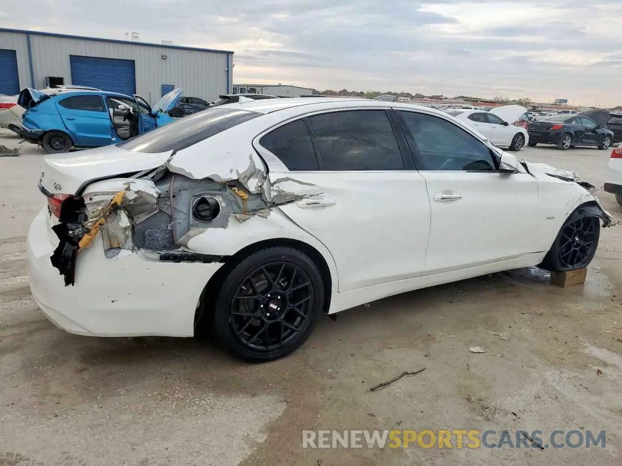 3 Фотография поврежденного автомобиля JN1EV7AP8LM207991 INFINITI Q50 2020