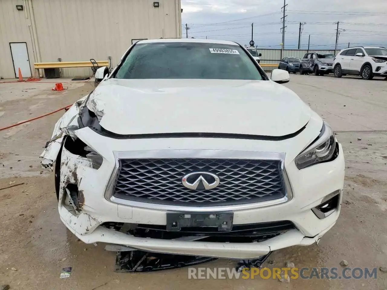 5 Фотография поврежденного автомобиля JN1EV7AP8LM207991 INFINITI Q50 2020
