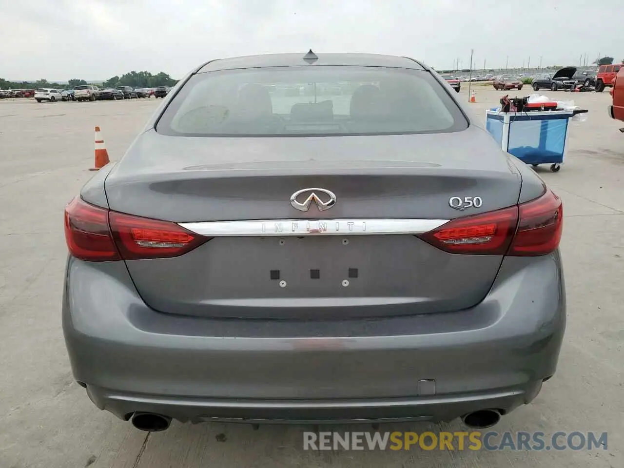 6 Фотография поврежденного автомобиля JN1EV7AP9LM202864 INFINITI Q50 2020