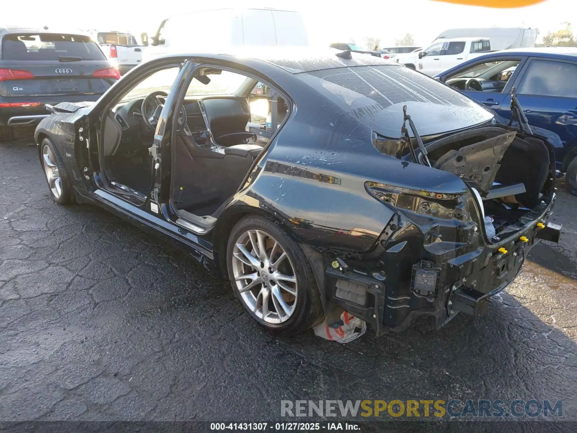 3 Photograph of a damaged car JN1EV7AP9LM203187 INFINITI Q50 2020