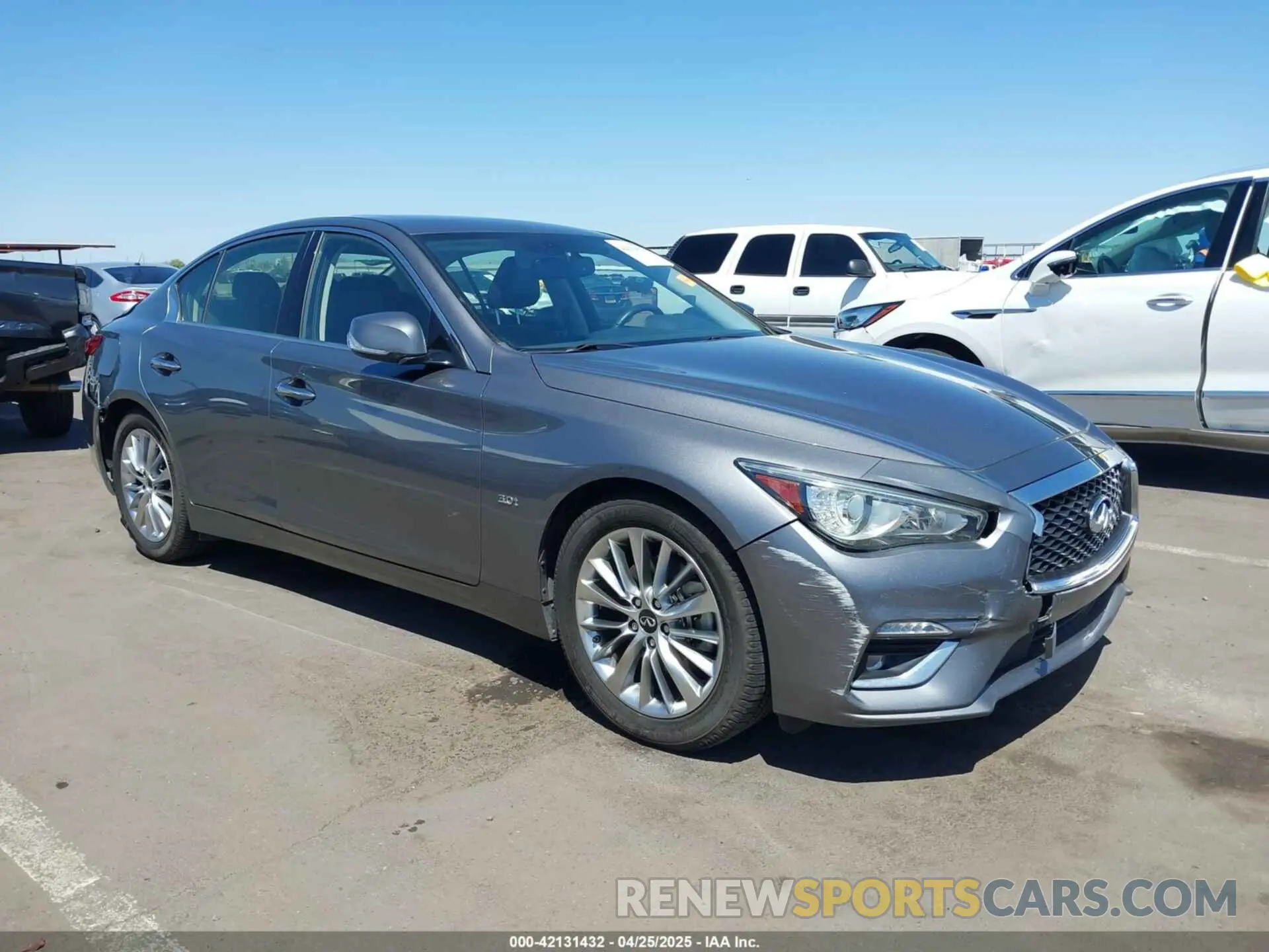 1 Photograph of a damaged car JN1EV7AP9LM205277 INFINITI Q50 2020