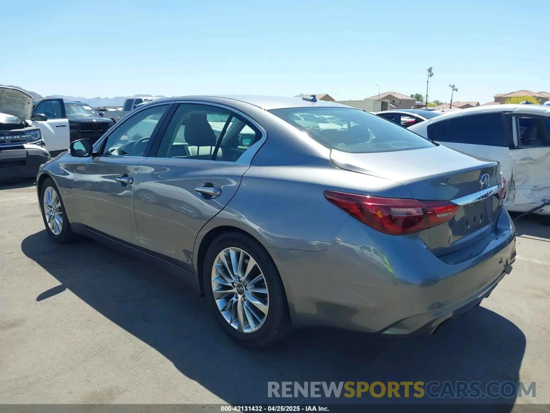 3 Photograph of a damaged car JN1EV7AP9LM205277 INFINITI Q50 2020