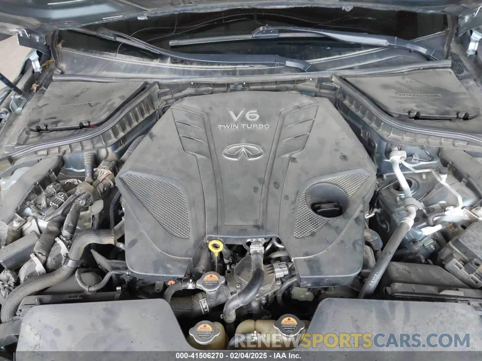 10 Photograph of a damaged car JN1EV7AP9LM207725 INFINITI Q50 2020