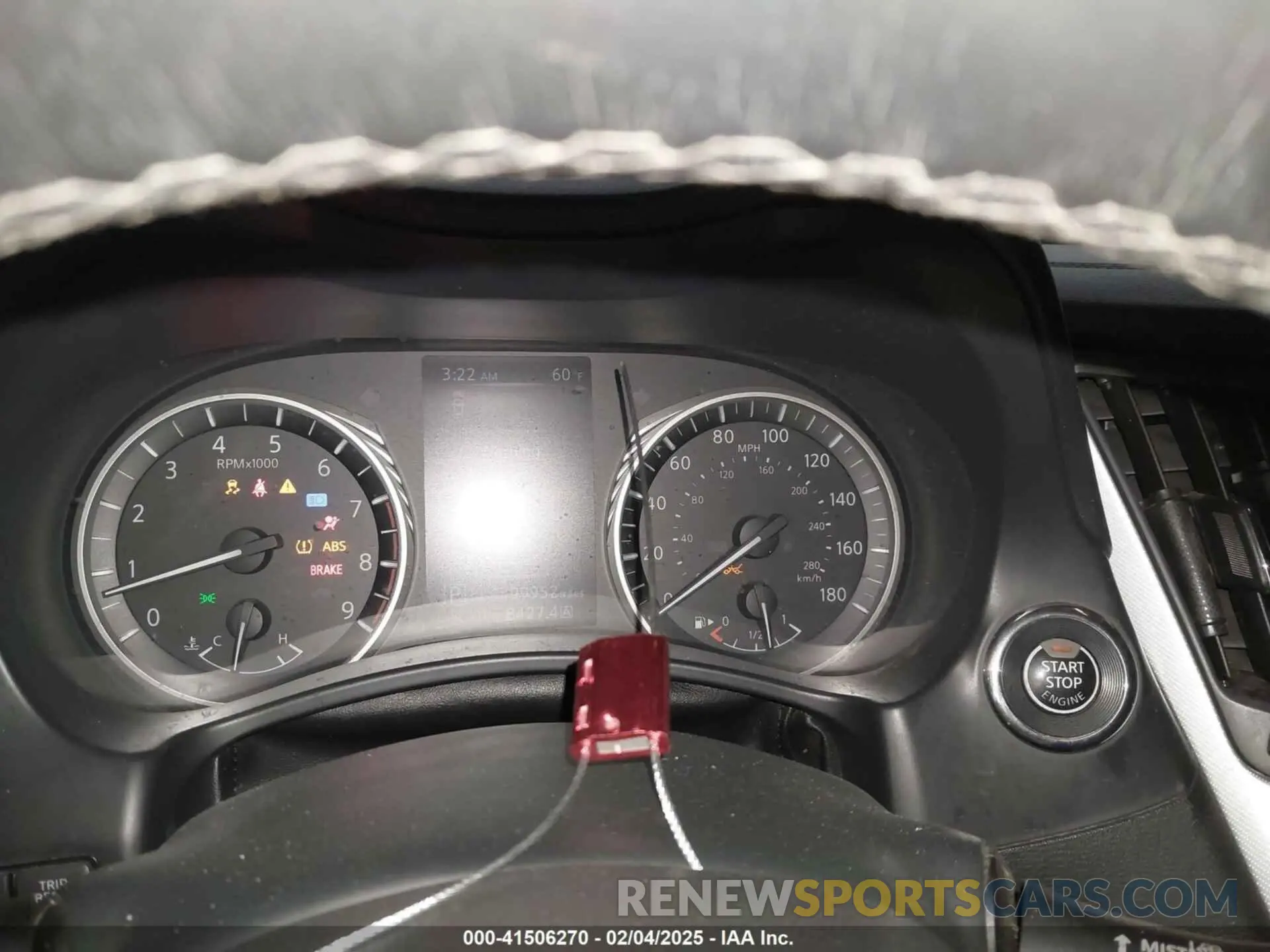 7 Photograph of a damaged car JN1EV7AP9LM207725 INFINITI Q50 2020