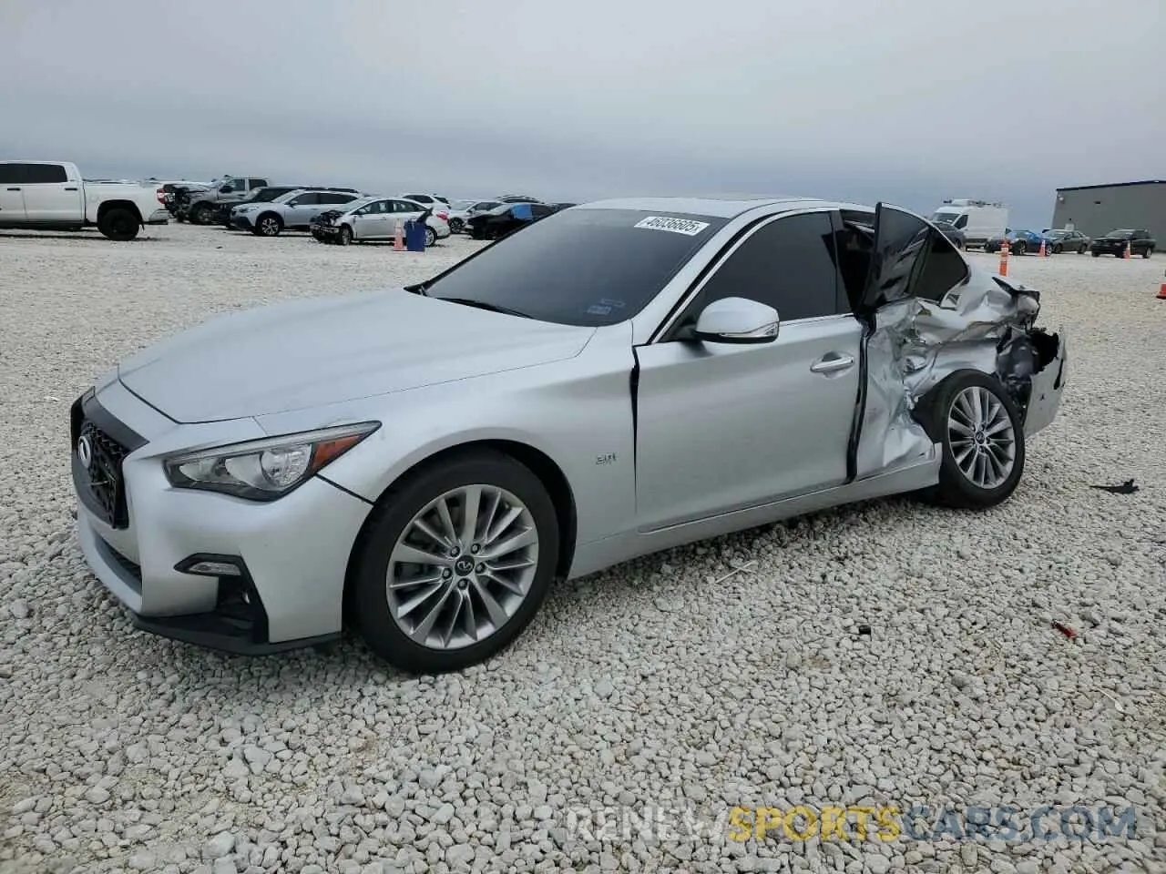 1 Photograph of a damaged car JN1EV7AP9LM207806 INFINITI Q50 2020