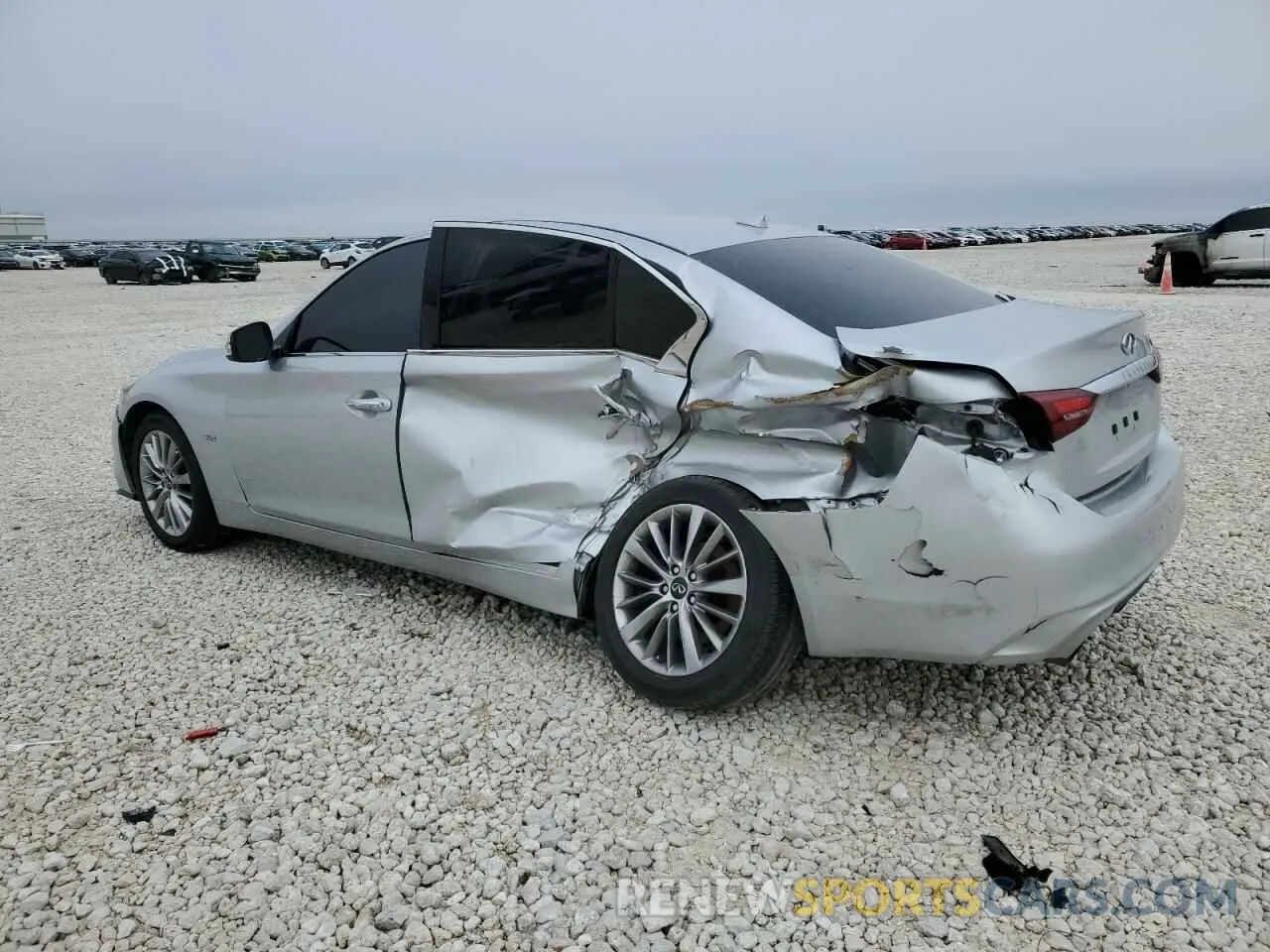 2 Photograph of a damaged car JN1EV7AP9LM207806 INFINITI Q50 2020