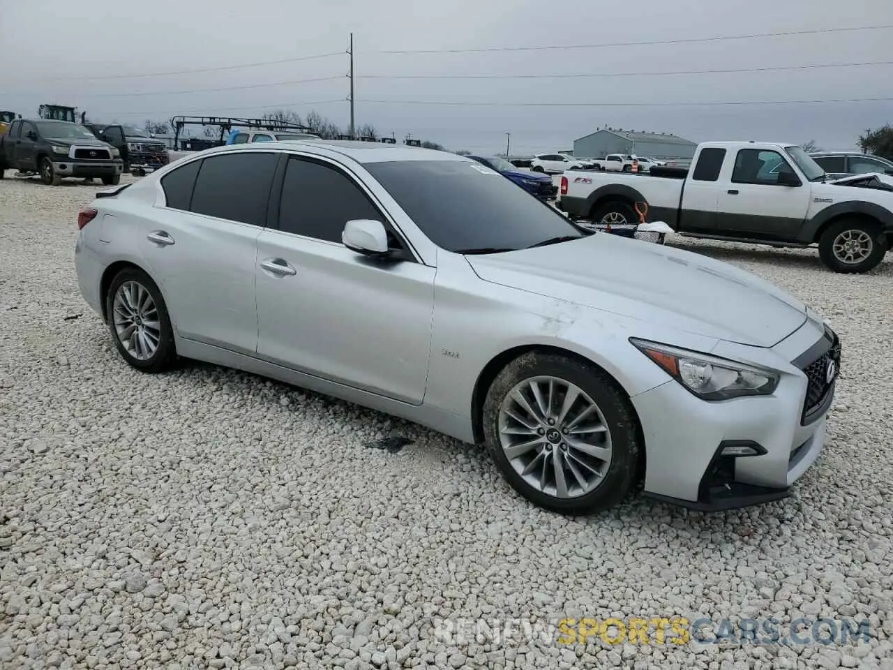 4 Photograph of a damaged car JN1EV7AP9LM207806 INFINITI Q50 2020