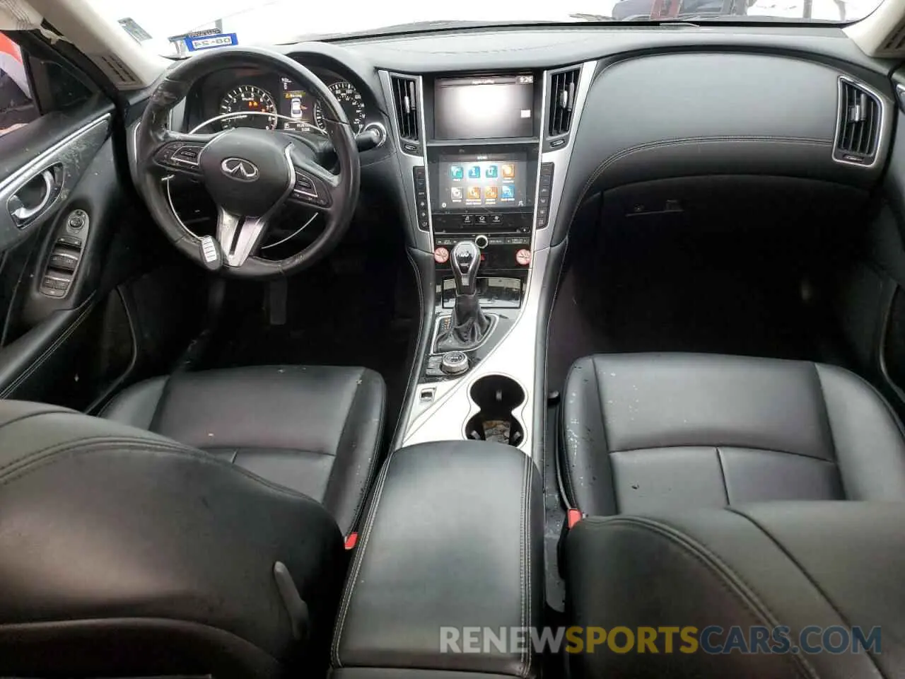 8 Photograph of a damaged car JN1EV7AP9LM207806 INFINITI Q50 2020