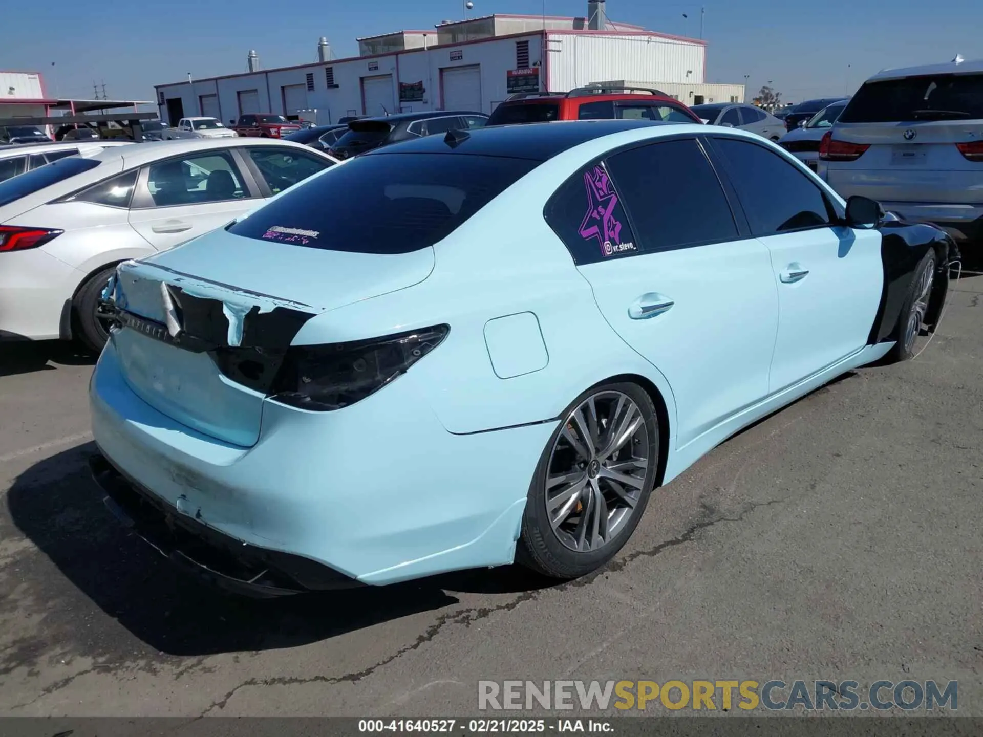 4 Фотография поврежденного автомобиля JN1EV7AP9LM207997 INFINITI Q50 2020