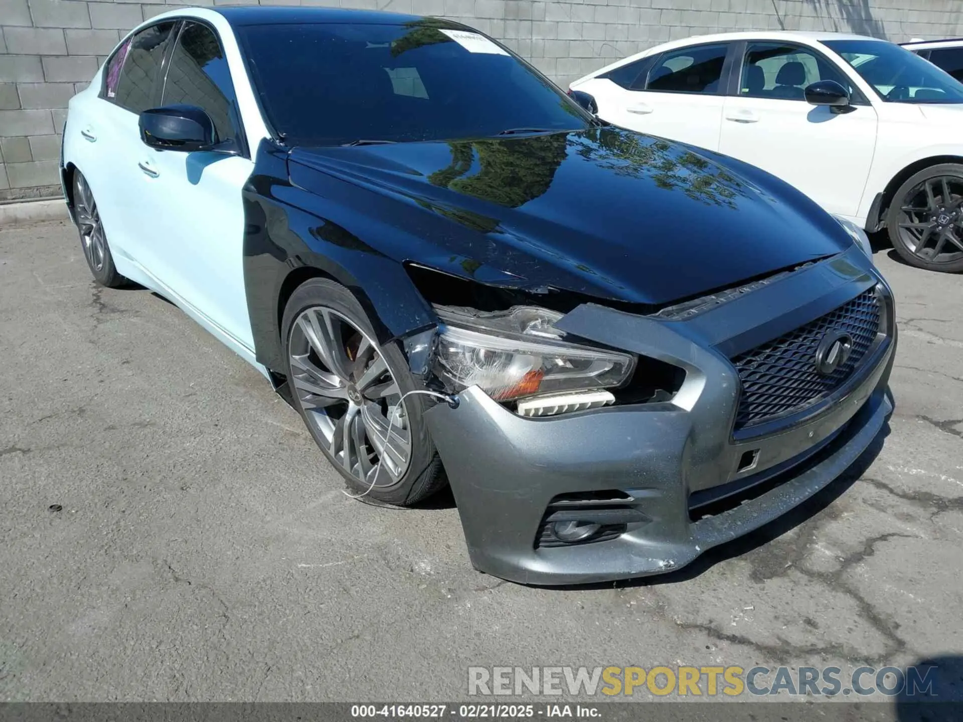 6 Фотография поврежденного автомобиля JN1EV7AP9LM207997 INFINITI Q50 2020