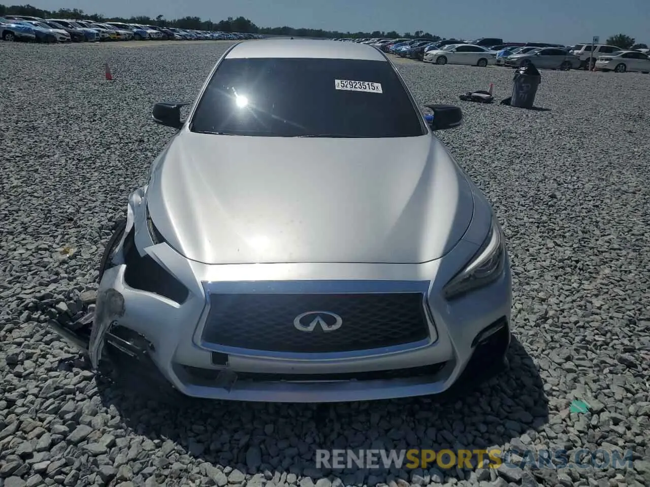 5 Photograph of a damaged car JN1EV7APXLM204932 INFINITI Q50 2020