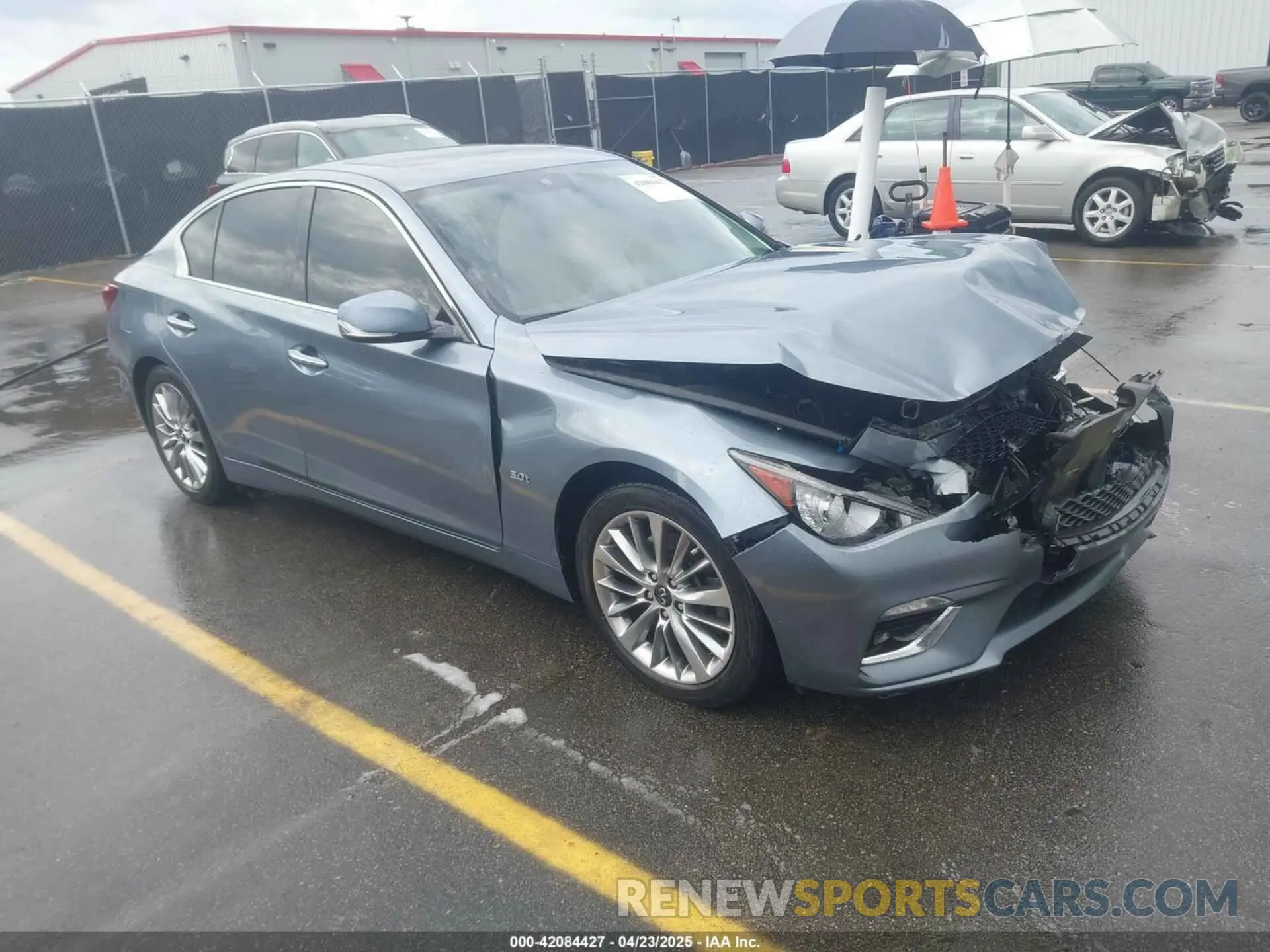 1 Фотография поврежденного автомобиля JN1EV7APXLM205739 INFINITI Q50 2020