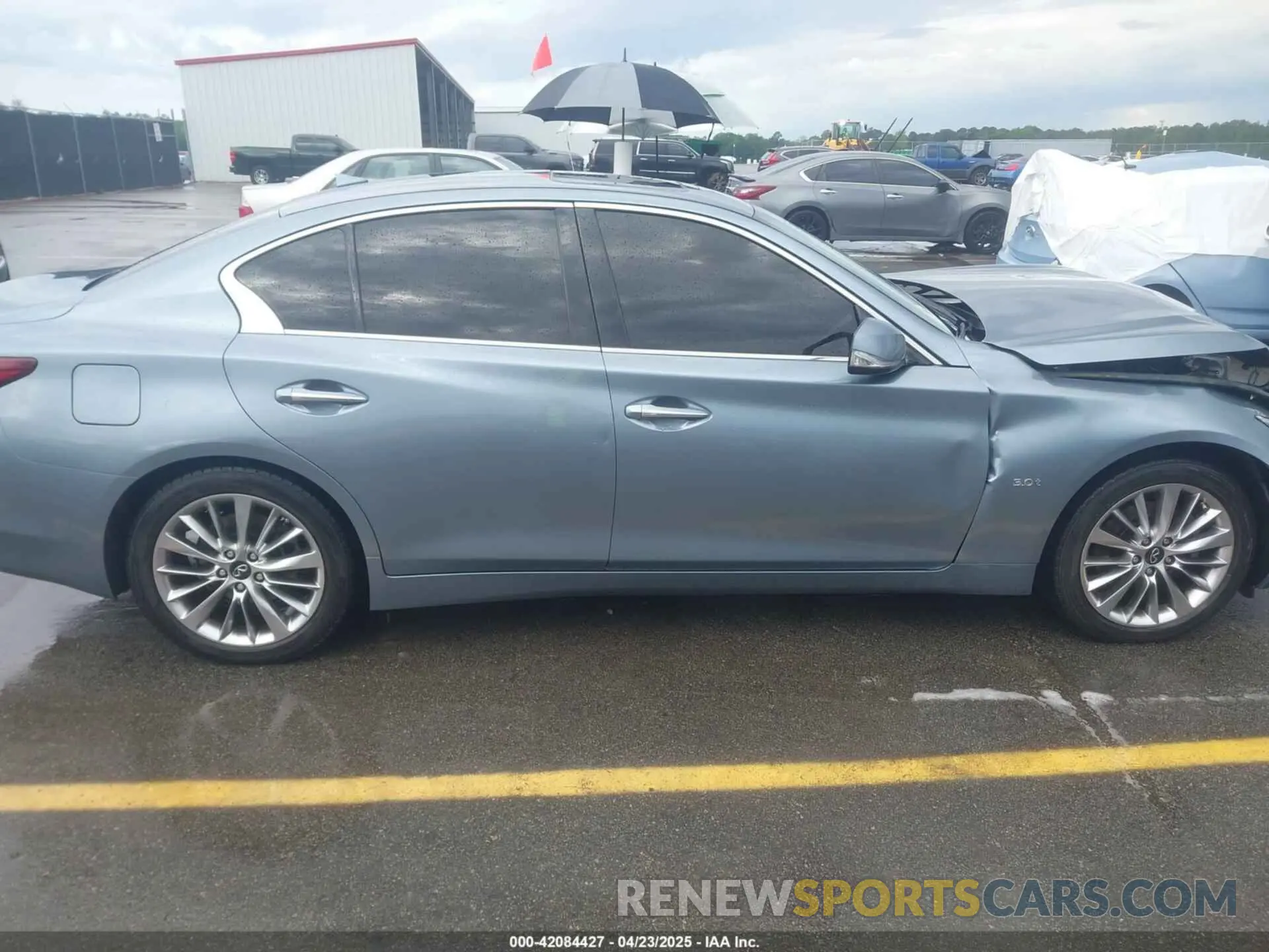 13 Фотография поврежденного автомобиля JN1EV7APXLM205739 INFINITI Q50 2020