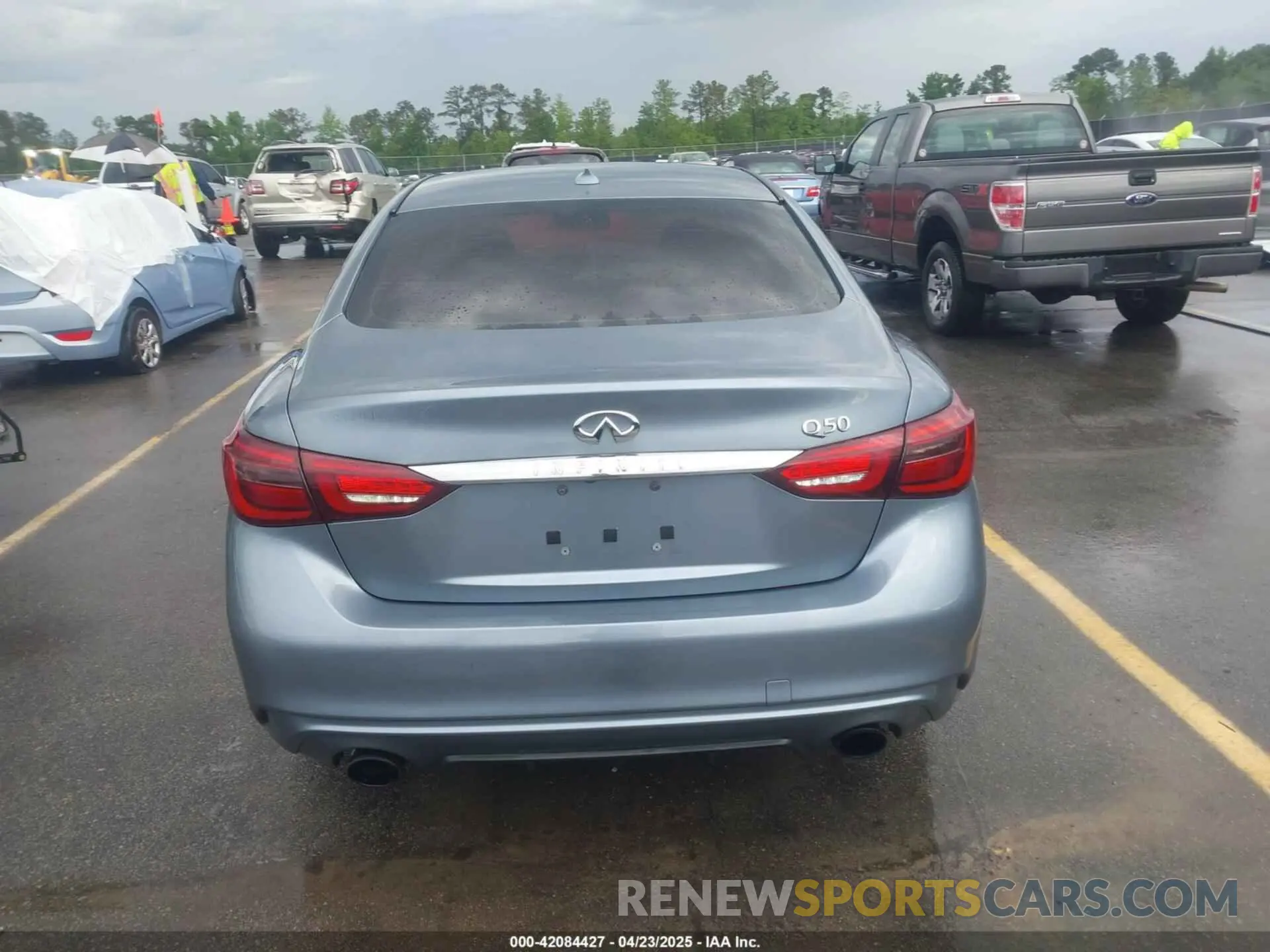 16 Фотография поврежденного автомобиля JN1EV7APXLM205739 INFINITI Q50 2020