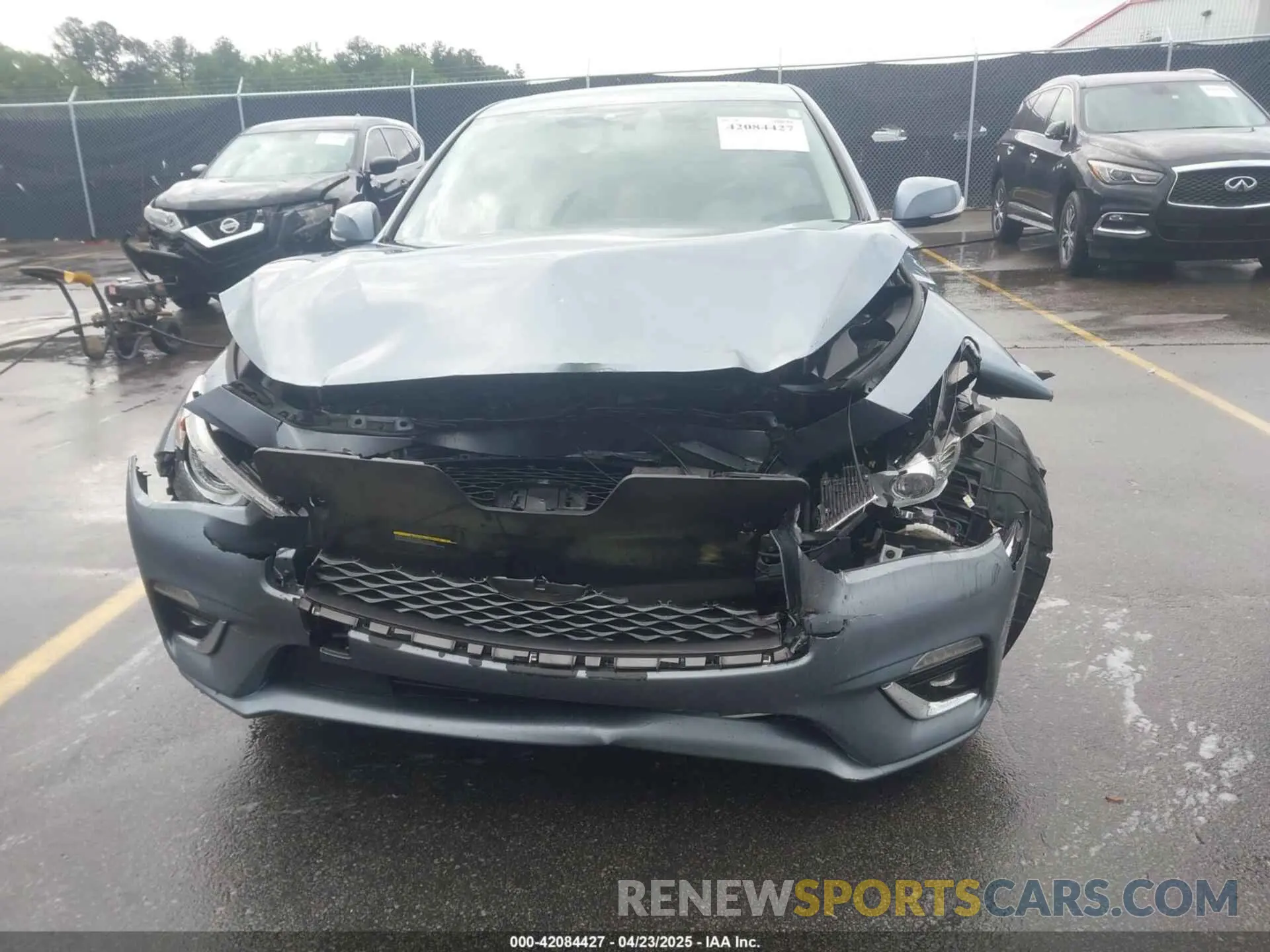 6 Фотография поврежденного автомобиля JN1EV7APXLM205739 INFINITI Q50 2020