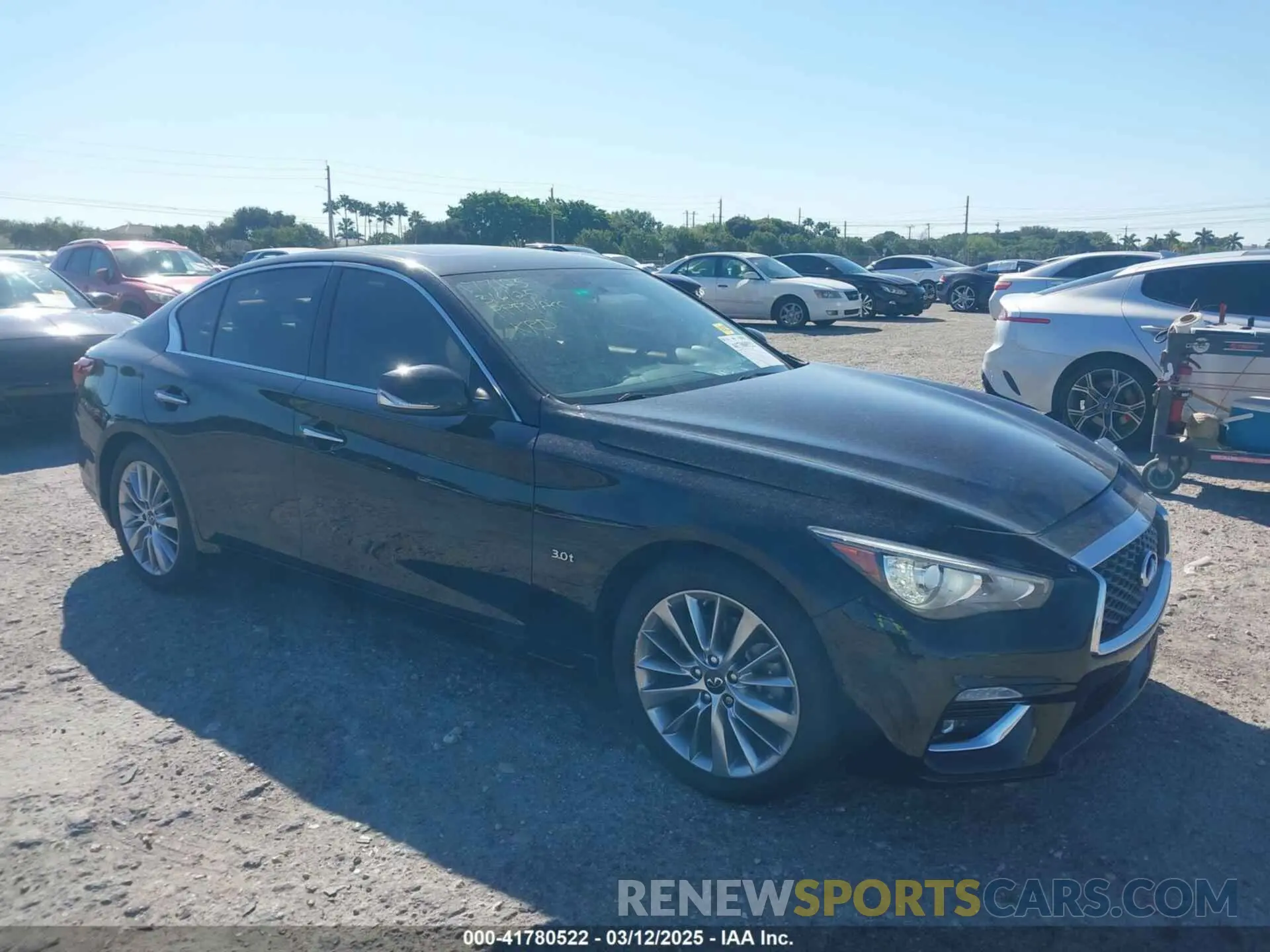 1 Фотография поврежденного автомобиля JN1EV7APXLM206065 INFINITI Q50 2020