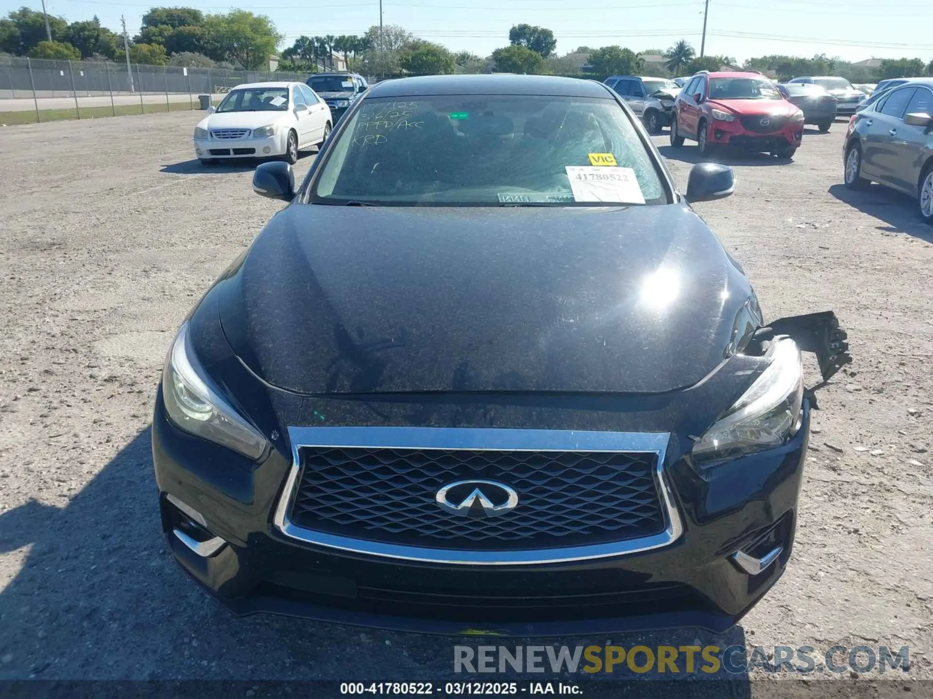 12 Фотография поврежденного автомобиля JN1EV7APXLM206065 INFINITI Q50 2020