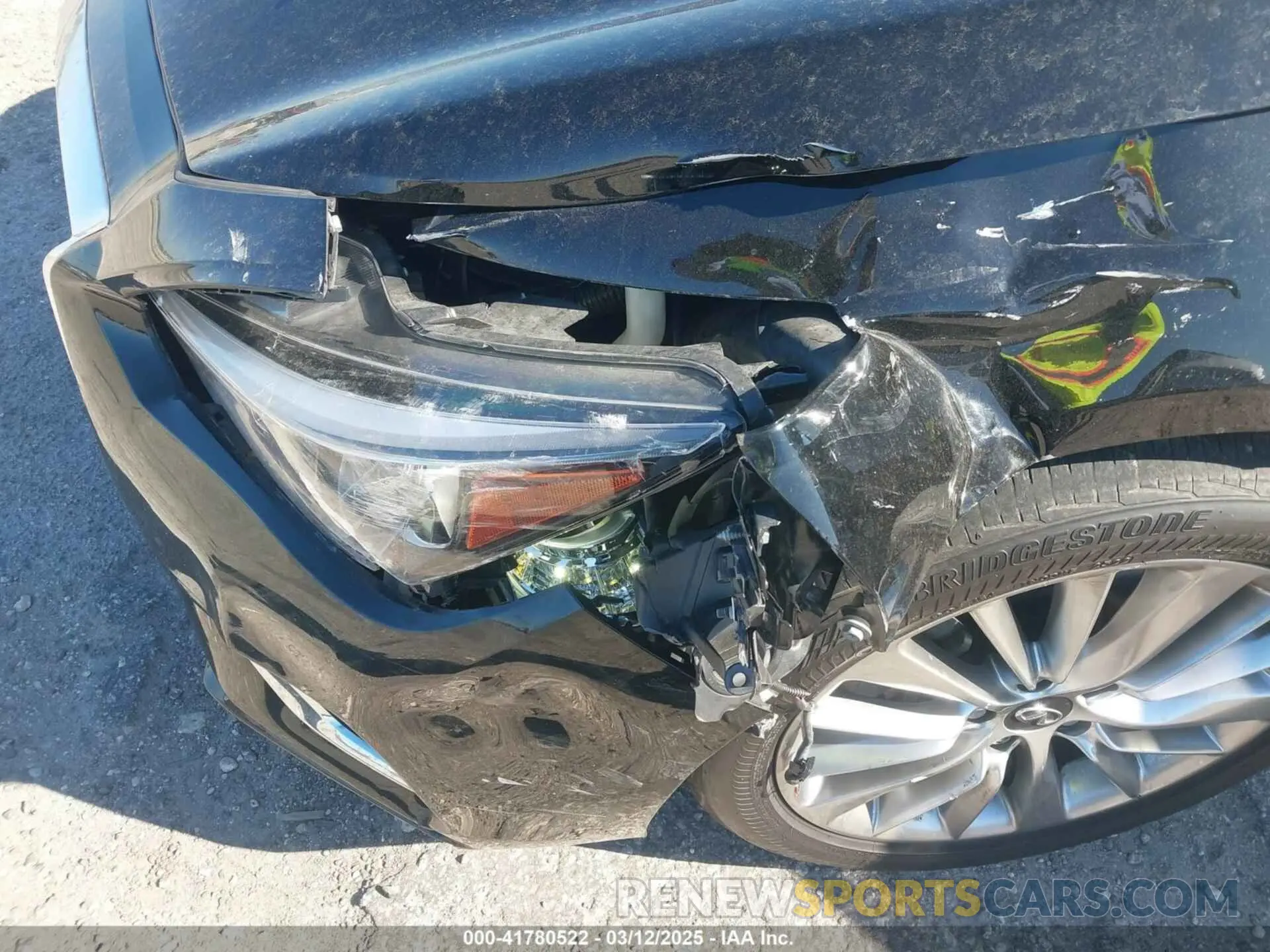 6 Фотография поврежденного автомобиля JN1EV7APXLM206065 INFINITI Q50 2020