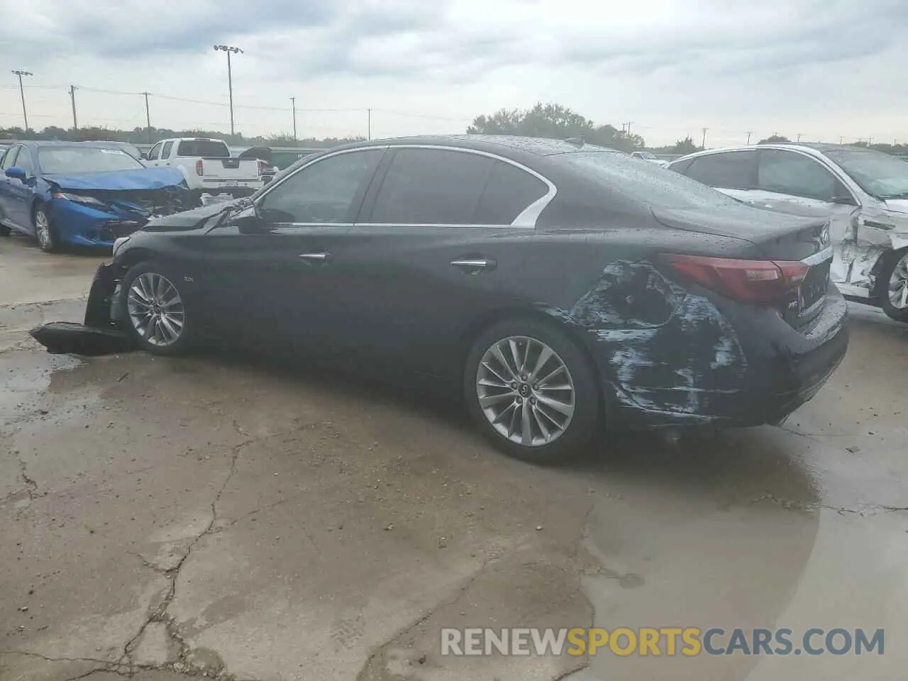 2 Фотография поврежденного автомобиля JN1EV7AR0LM253719 INFINITI Q50 2020