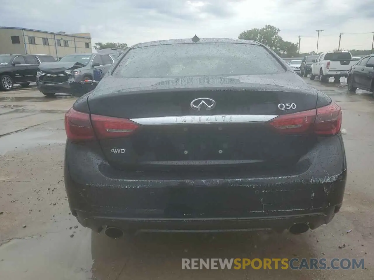 6 Фотография поврежденного автомобиля JN1EV7AR0LM253719 INFINITI Q50 2020