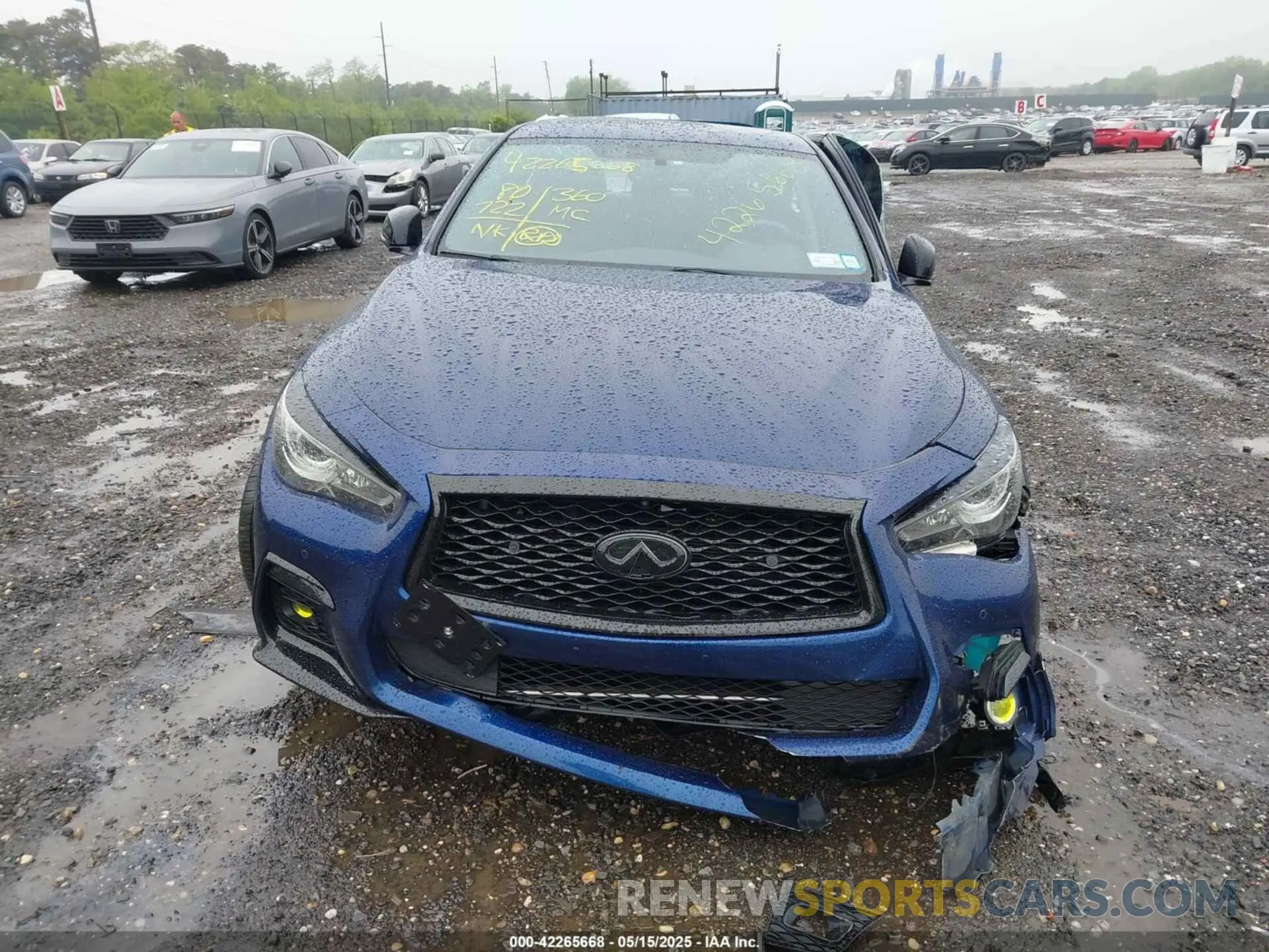 11 Фотография поврежденного автомобиля JN1EV7AR0LM256443 INFINITI Q50 2020