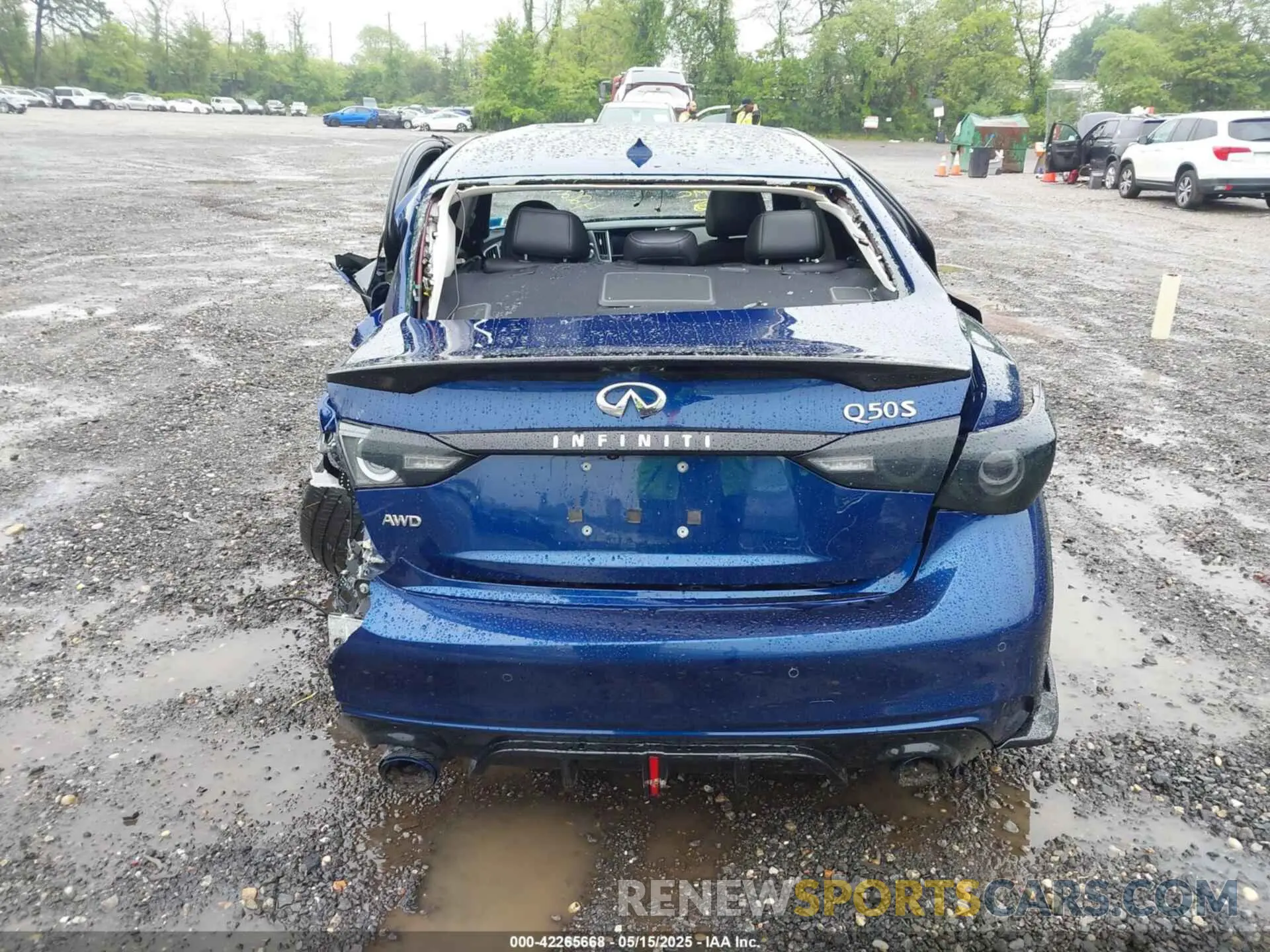 15 Фотография поврежденного автомобиля JN1EV7AR0LM256443 INFINITI Q50 2020