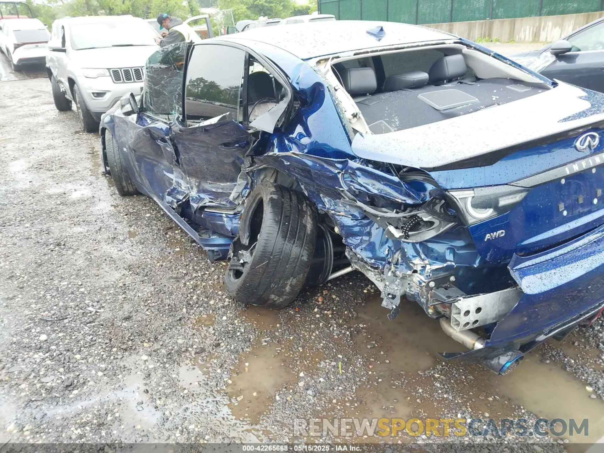 17 Фотография поврежденного автомобиля JN1EV7AR0LM256443 INFINITI Q50 2020