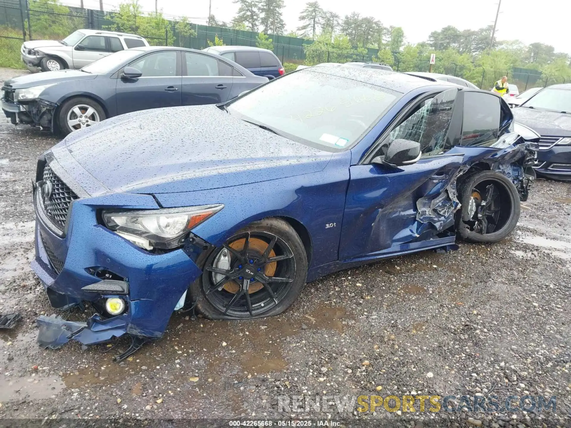 2 Фотография поврежденного автомобиля JN1EV7AR0LM256443 INFINITI Q50 2020