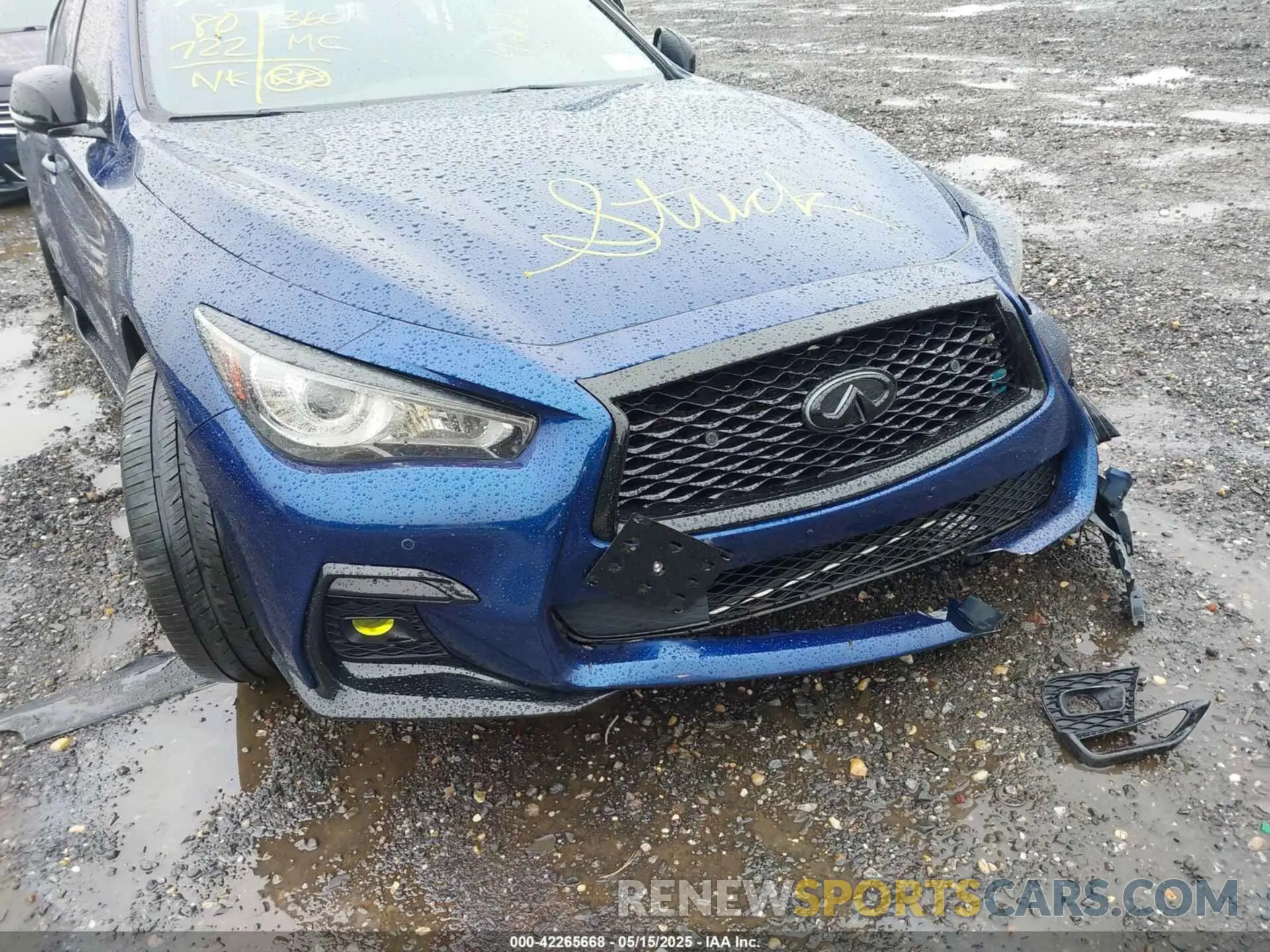 20 Фотография поврежденного автомобиля JN1EV7AR0LM256443 INFINITI Q50 2020