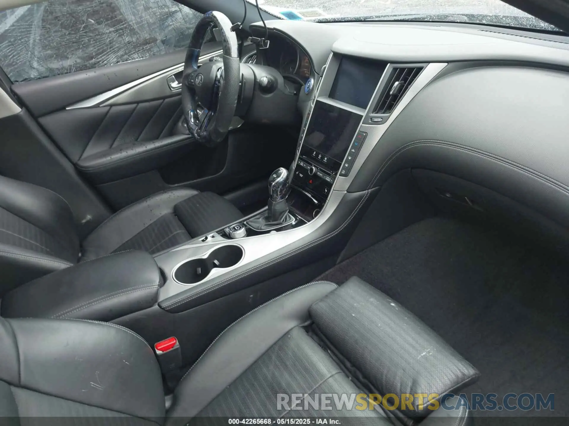 5 Фотография поврежденного автомобиля JN1EV7AR0LM256443 INFINITI Q50 2020
