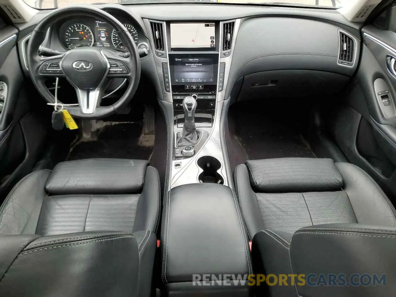 8 Фотография поврежденного автомобиля JN1EV7AR1LM254779 INFINITI Q50 2020
