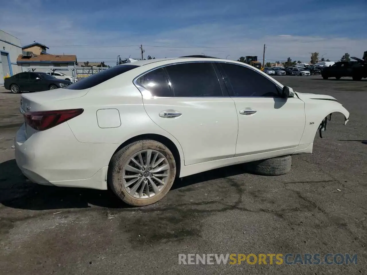 3 Photograph of a damaged car JN1EV7AR2LM250661 INFINITI Q50 2020
