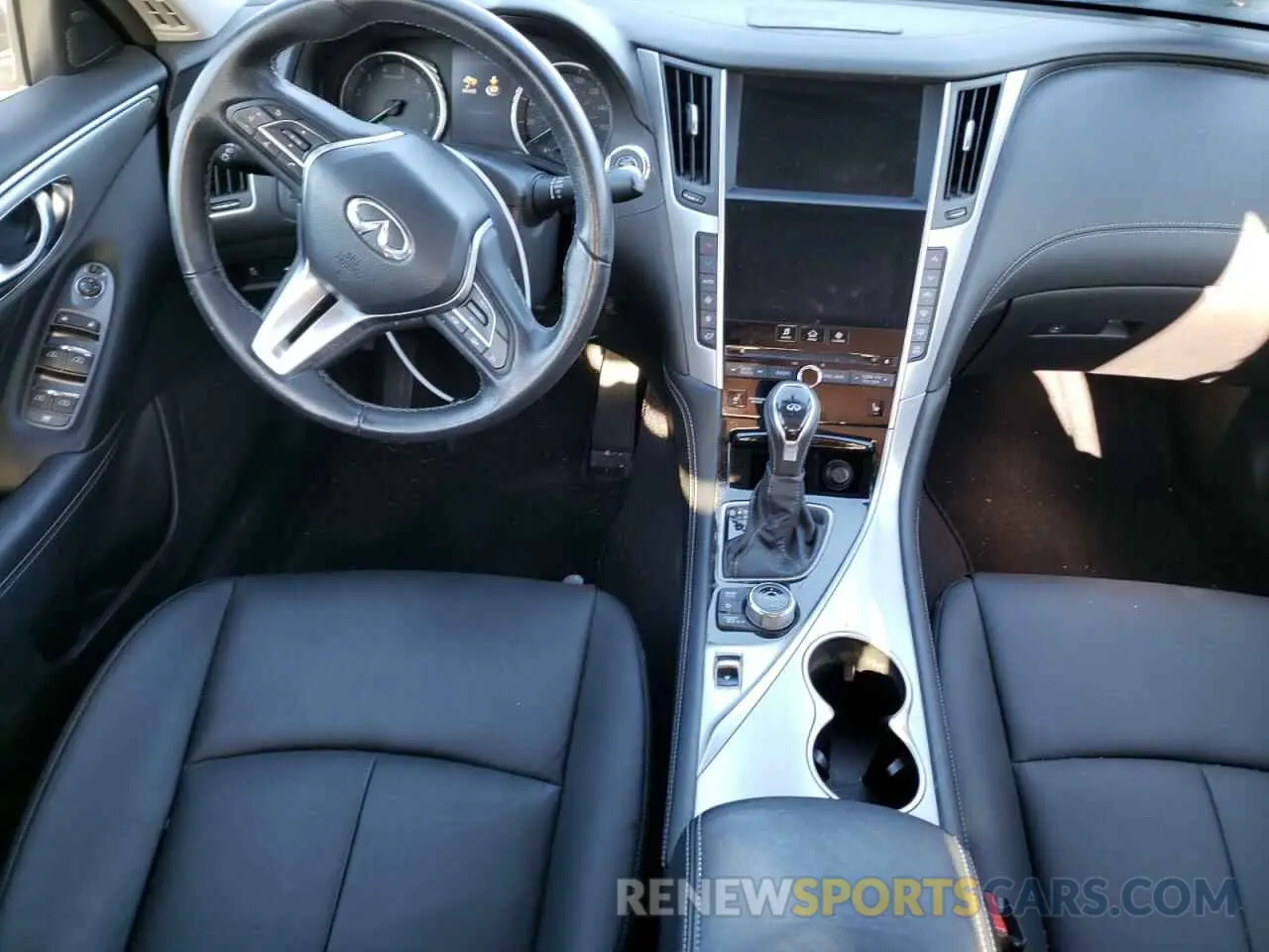 8 Photograph of a damaged car JN1EV7AR2LM250739 INFINITI Q50 2020