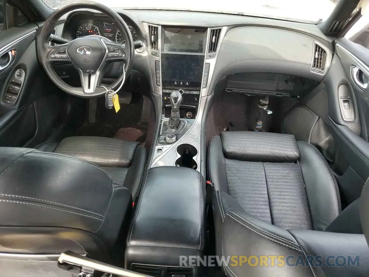 8 Фотография поврежденного автомобиля JN1EV7AR2LM254113 INFINITI Q50 2020
