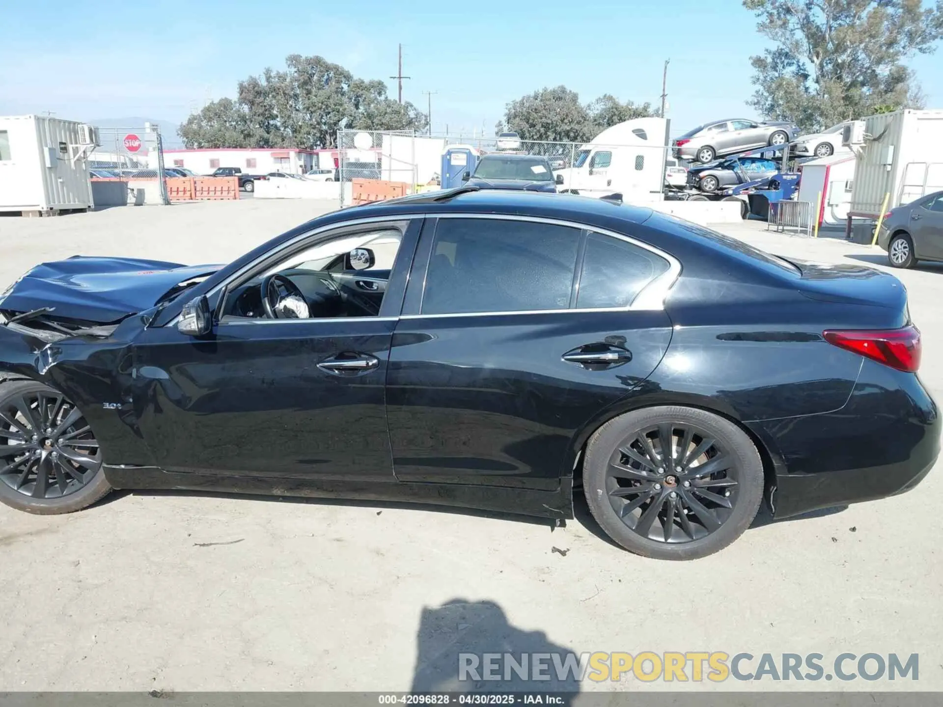 14 Фотография поврежденного автомобиля JN1EV7AR2LM255472 INFINITI Q50 2020