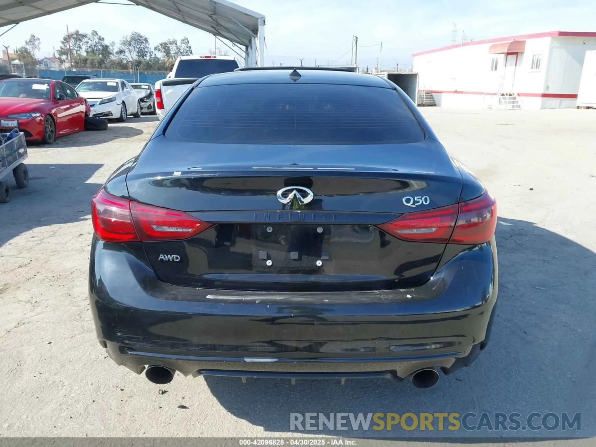 16 Фотография поврежденного автомобиля JN1EV7AR2LM255472 INFINITI Q50 2020