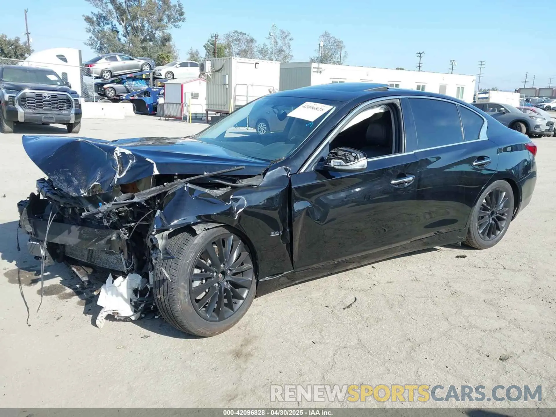 2 Фотография поврежденного автомобиля JN1EV7AR2LM255472 INFINITI Q50 2020