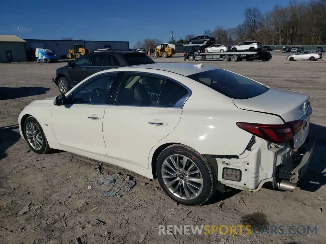 2 Фотография поврежденного автомобиля JN1EV7AR2LM255486 INFINITI Q50 2020