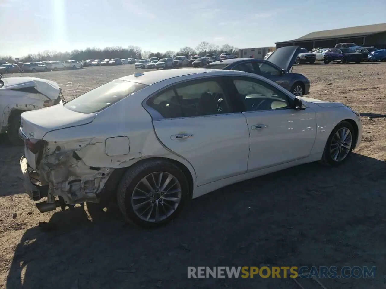 3 Фотография поврежденного автомобиля JN1EV7AR2LM255486 INFINITI Q50 2020