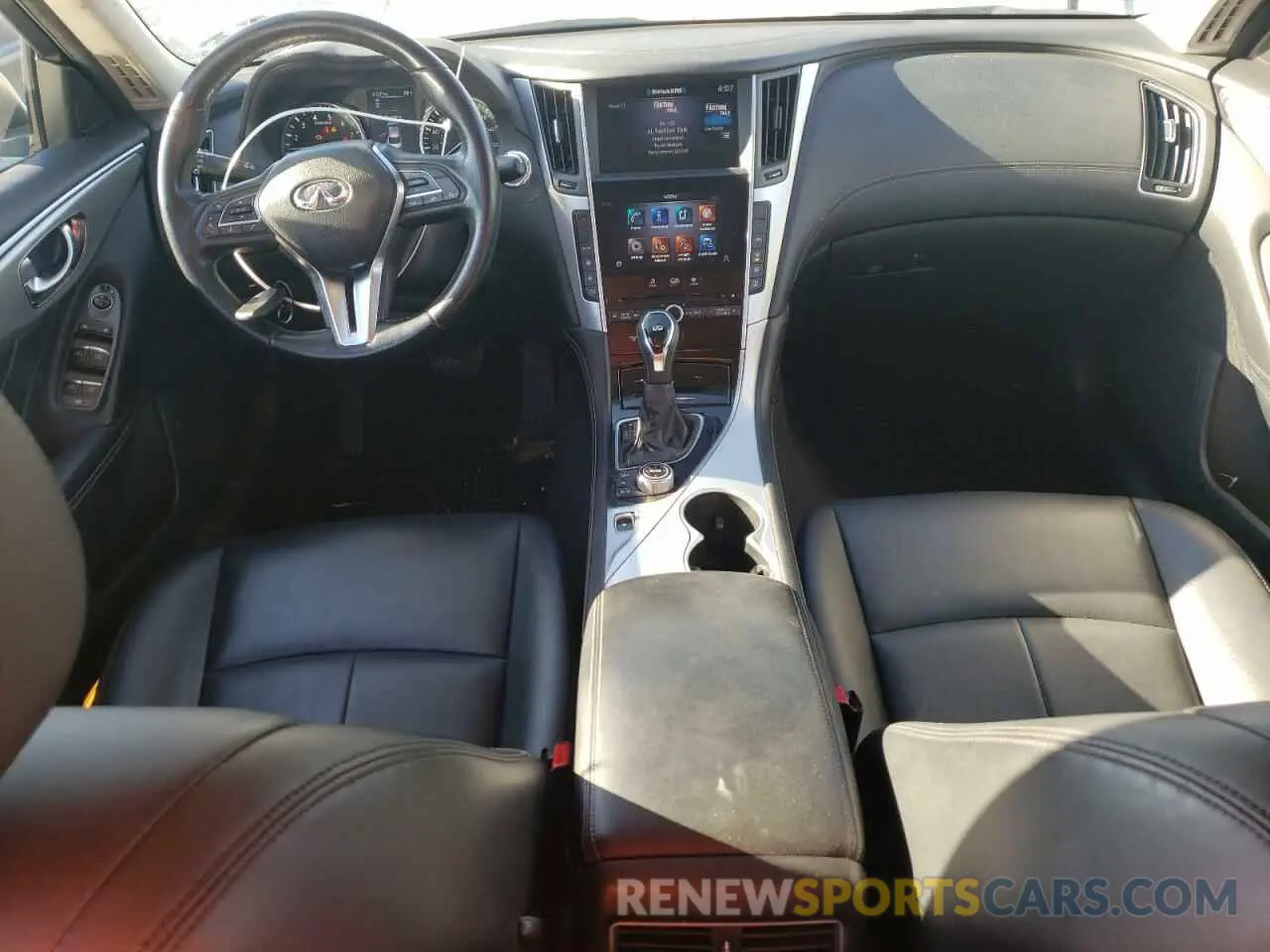 8 Фотография поврежденного автомобиля JN1EV7AR2LM255486 INFINITI Q50 2020