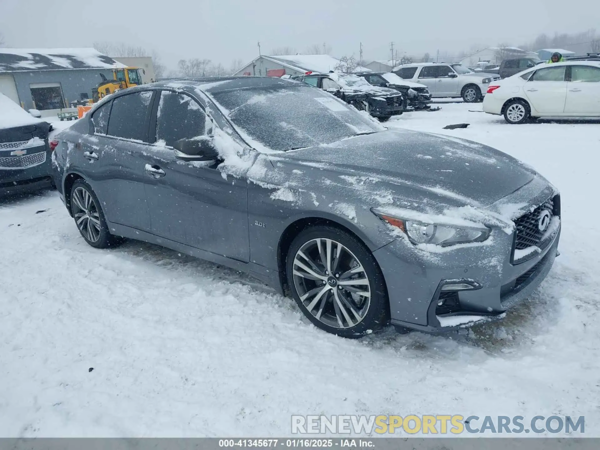 1 Photograph of a damaged car JN1EV7AR3LM250765 INFINITI Q50 2020