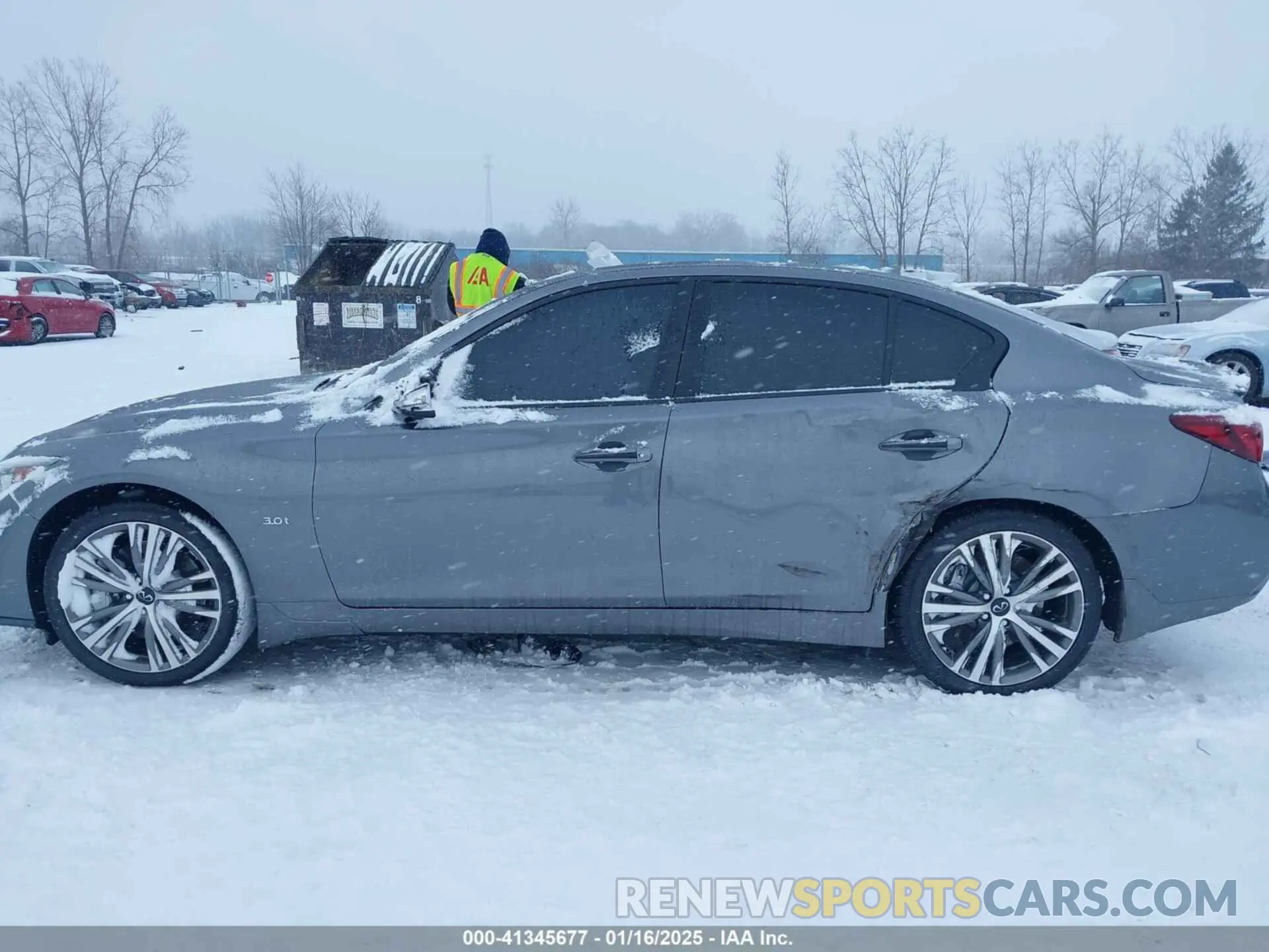 14 Photograph of a damaged car JN1EV7AR3LM250765 INFINITI Q50 2020